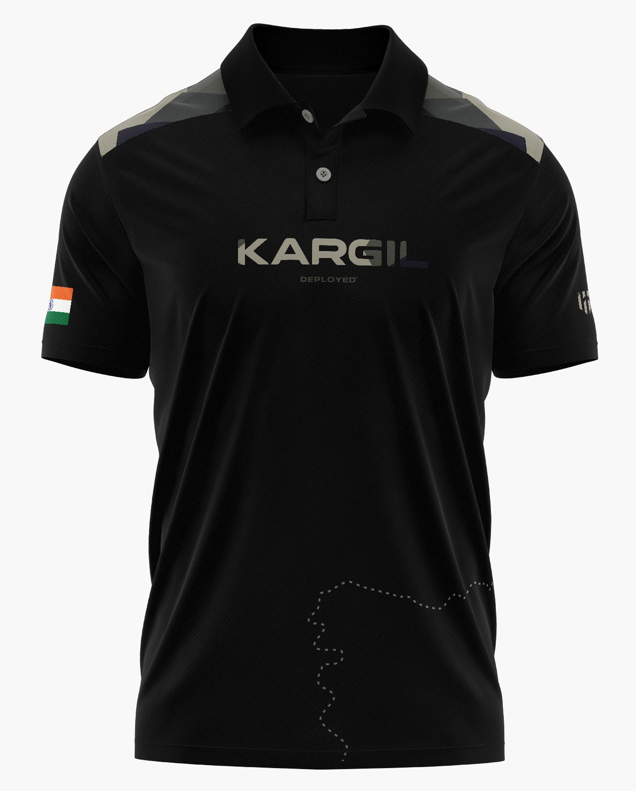 Kargil Camo Polo T-Shirt