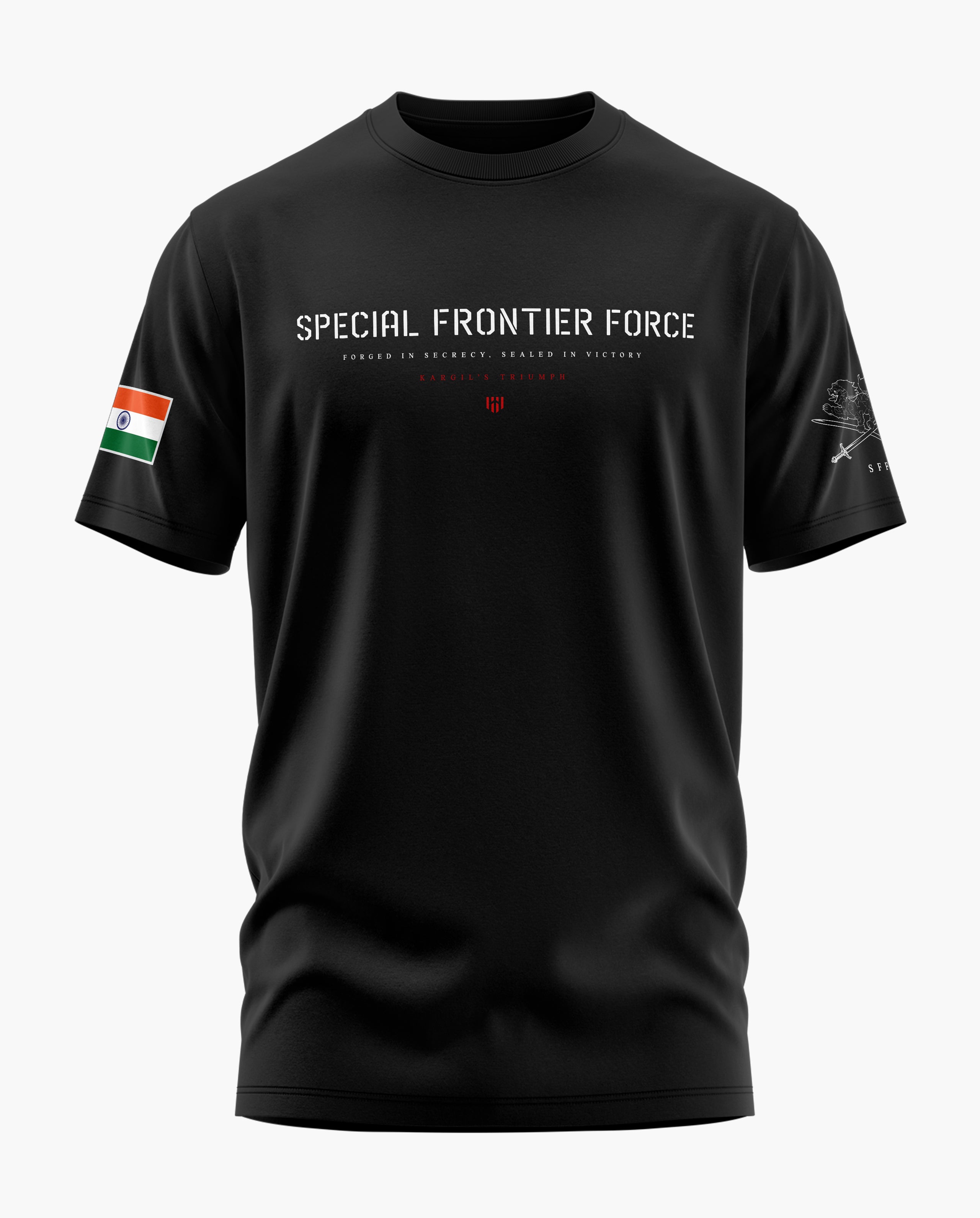 SFF Kargil Triumph Signature LuxeSoft Cotton T-Shirt