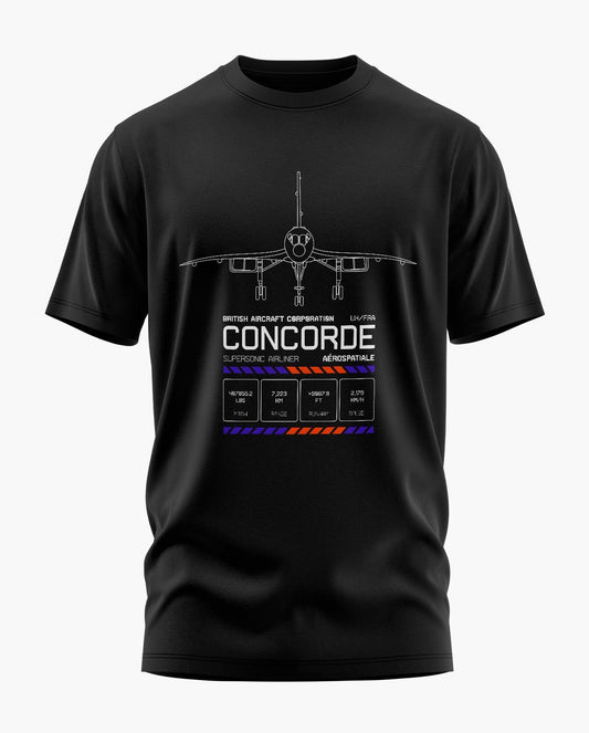 Concorde Blueprint Signature LuxeSoft Cotton T-Shirt