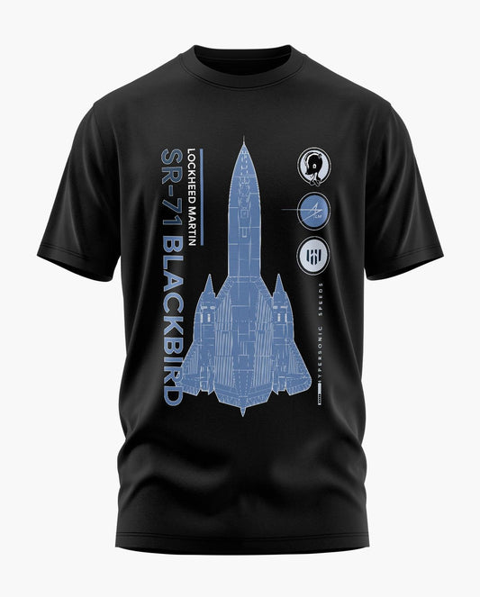 SR71 Blackbird Signature LuxeSoft Cotton T-Shirt