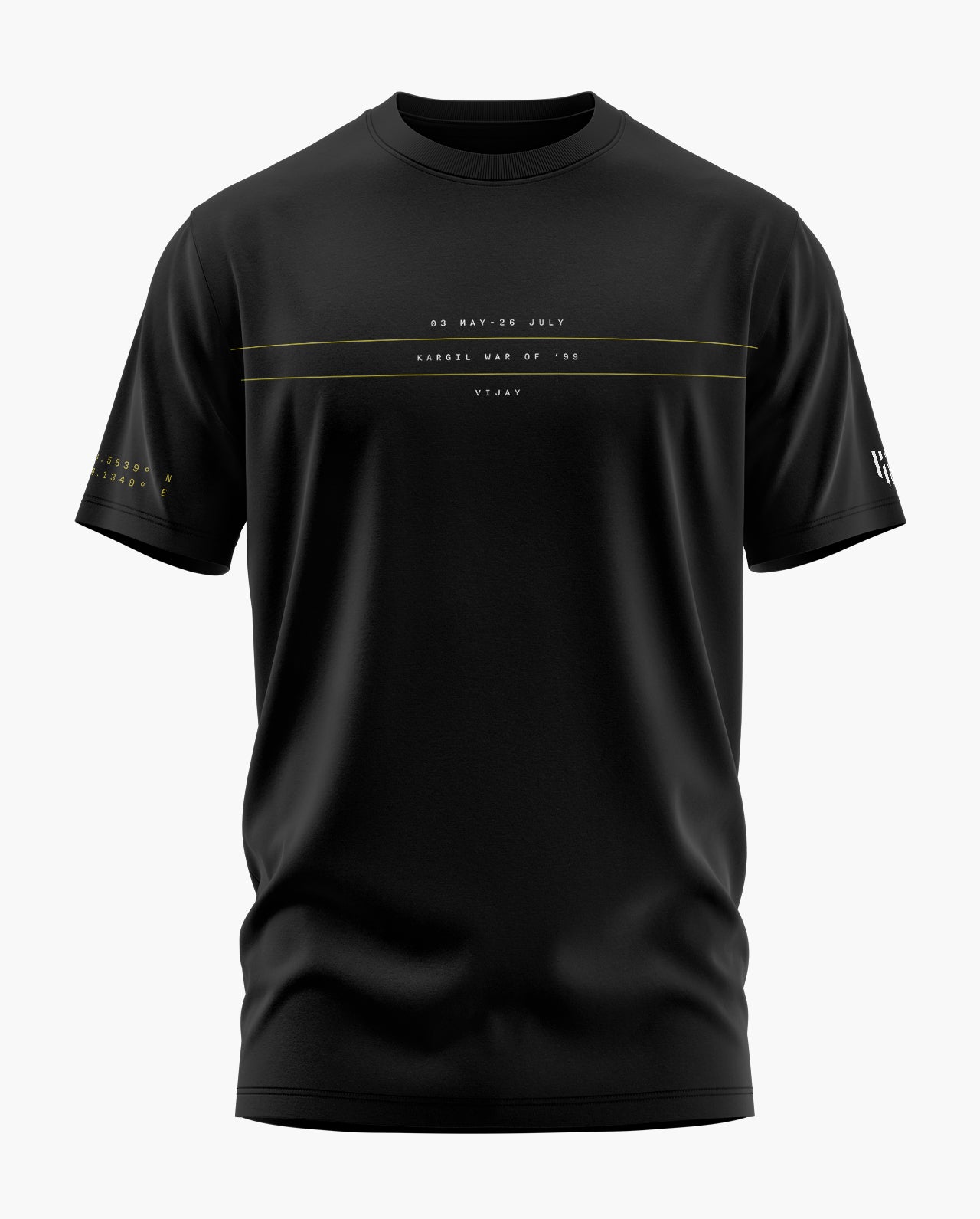 BATTLE STRIPE Signature LuxeSoft Cotton T-Shirt