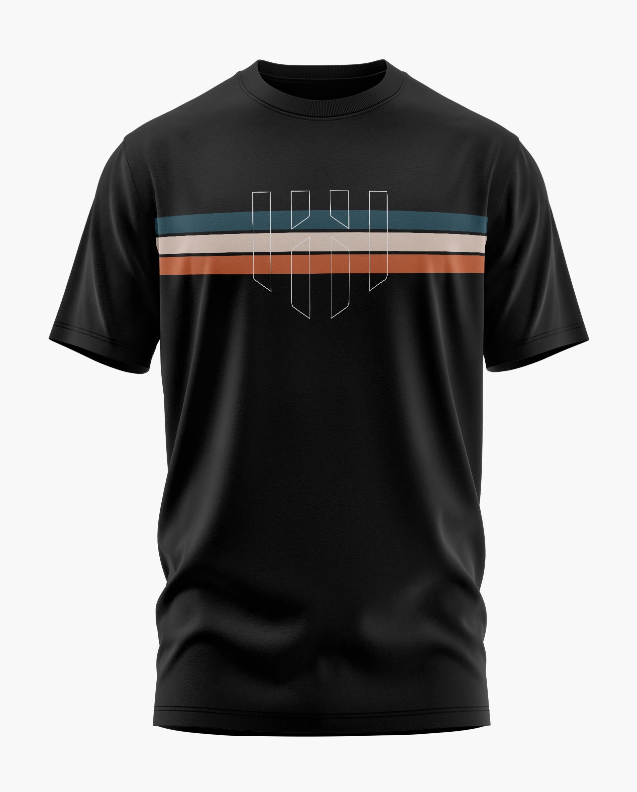 DEPLOYED STRIPE Signature LuxeSoft Cotton T-Shirt