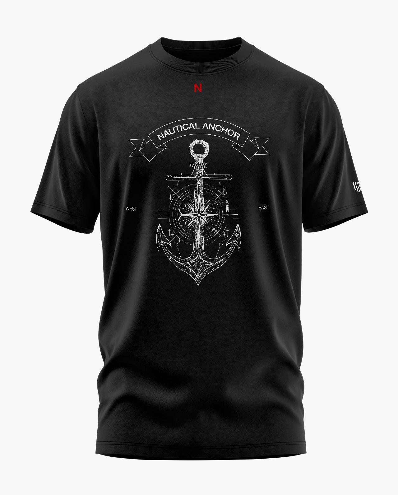 Nautical Anchor Signature LuxeSoft Cotton T-Shirt