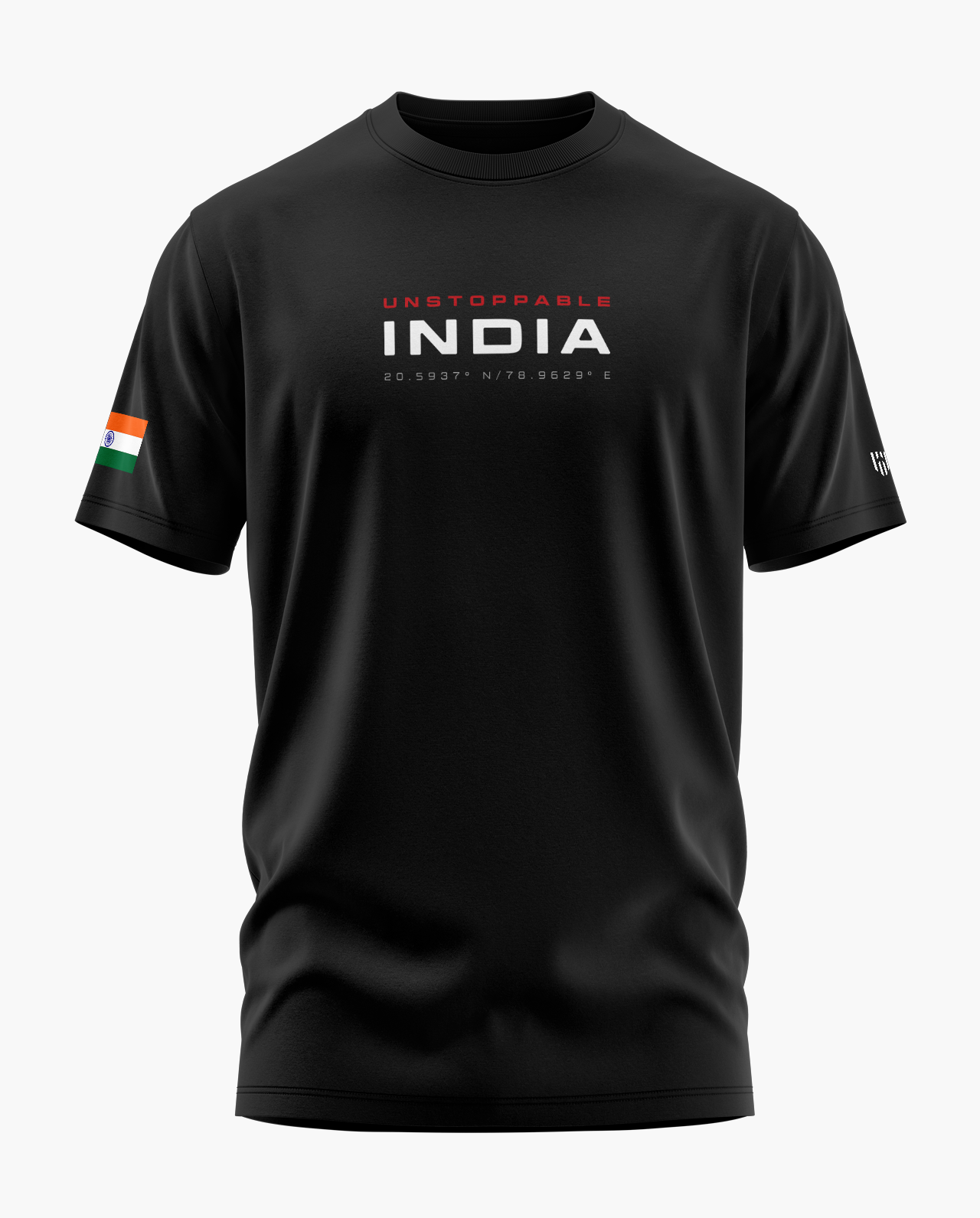 UNSTOPPABLE INDIA Signature LuxeSoft Cotton T-Shirt  - CS