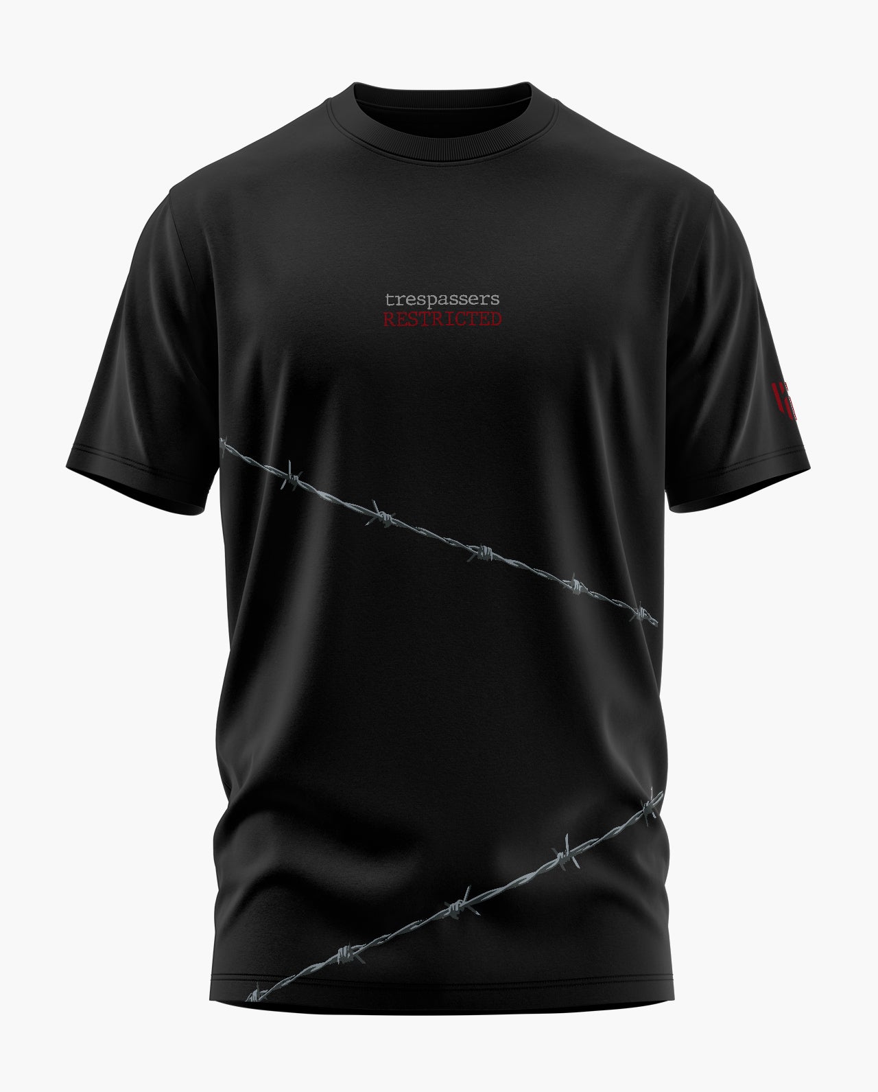 Trespassers Restricted Signature LuxeSoft Cotton T-Shirt