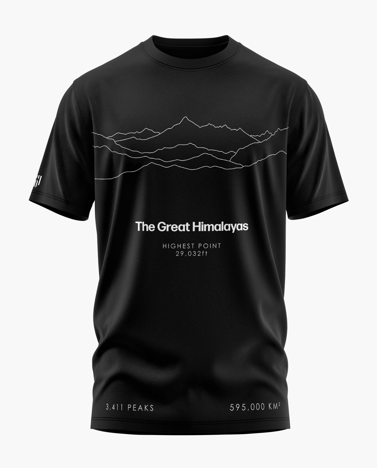 THE GREAT HIMALAYAN SUMMIT Signature LuxeSoft Cotton T-Shirt  - CS