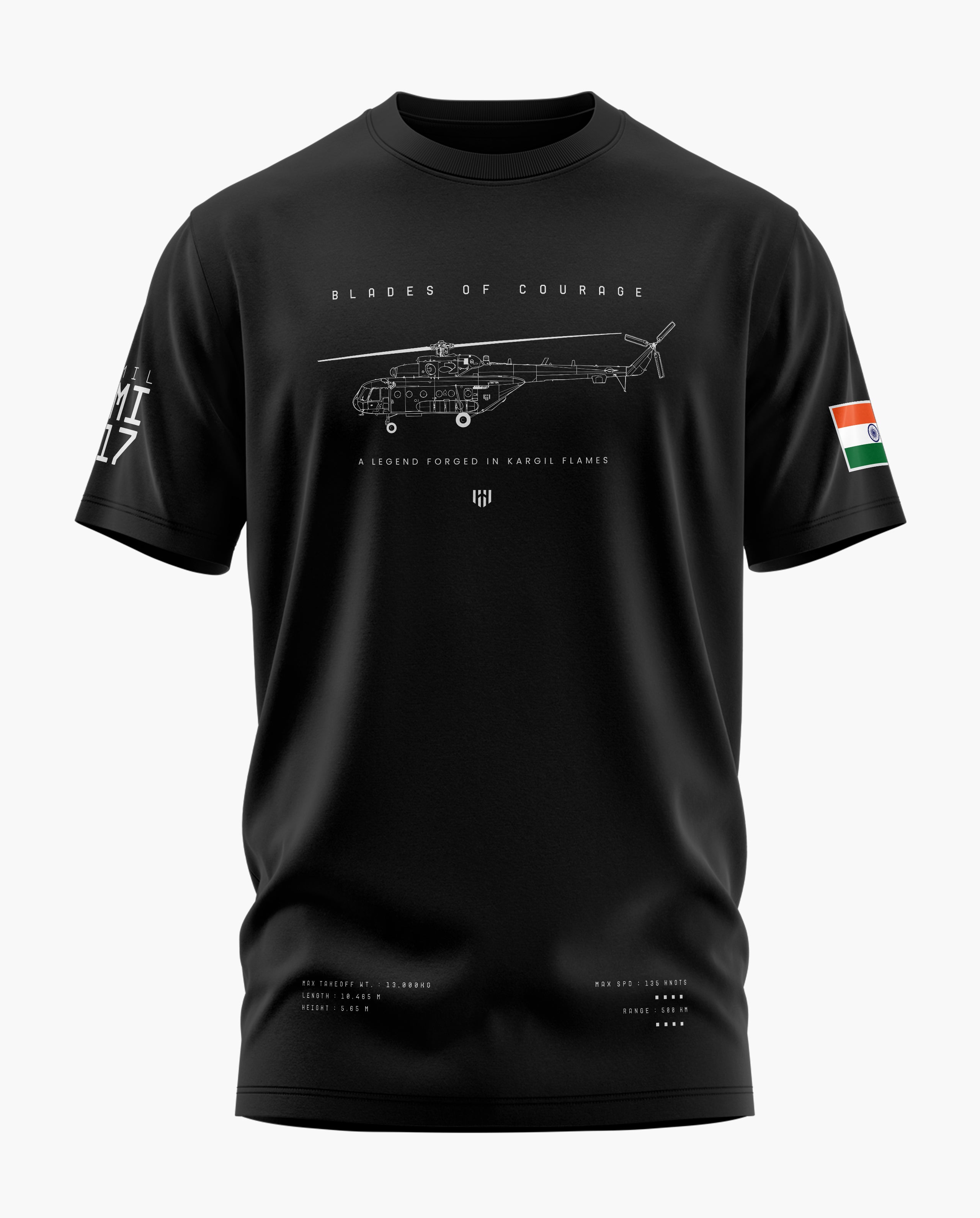 Mi 17-Blades of Courage Signature LuxeSoft Cotton T-Shirt