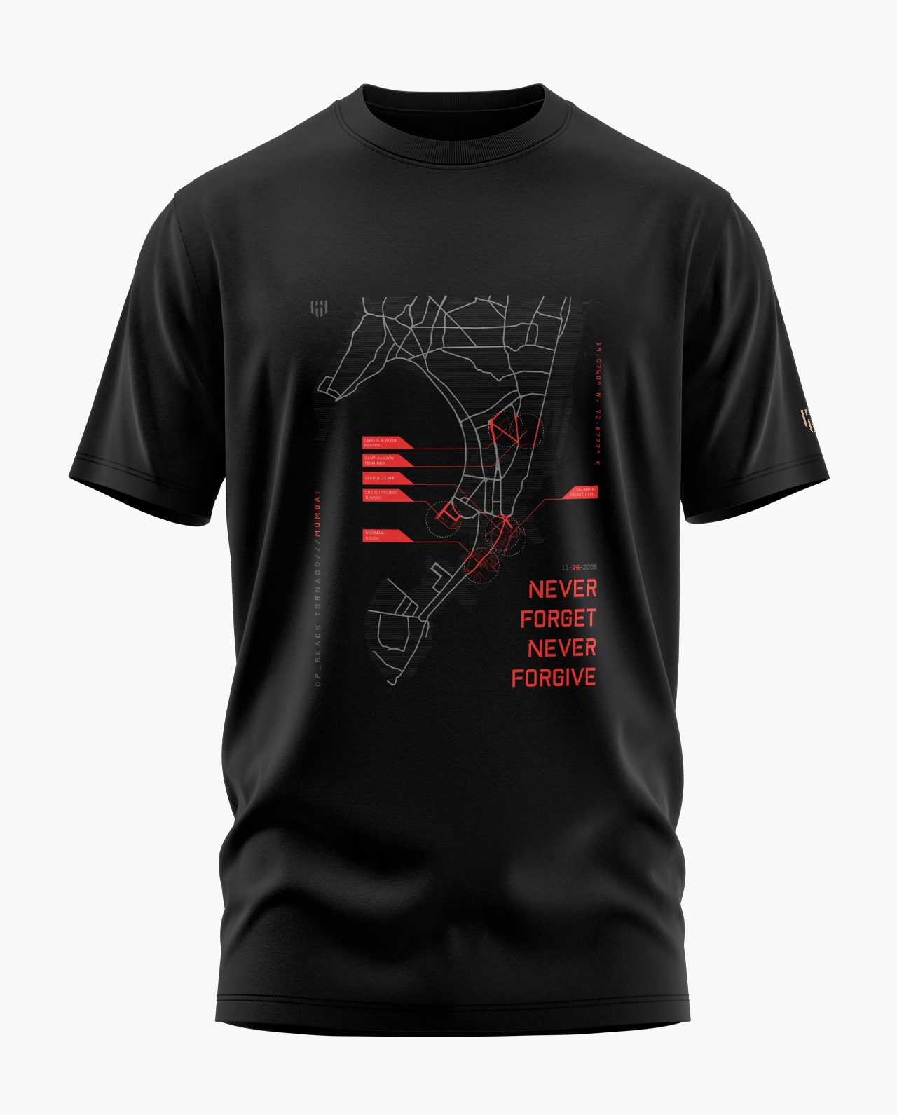 Never Forget Never Forgive Signature LuxeSoft Cotton T-Shirt