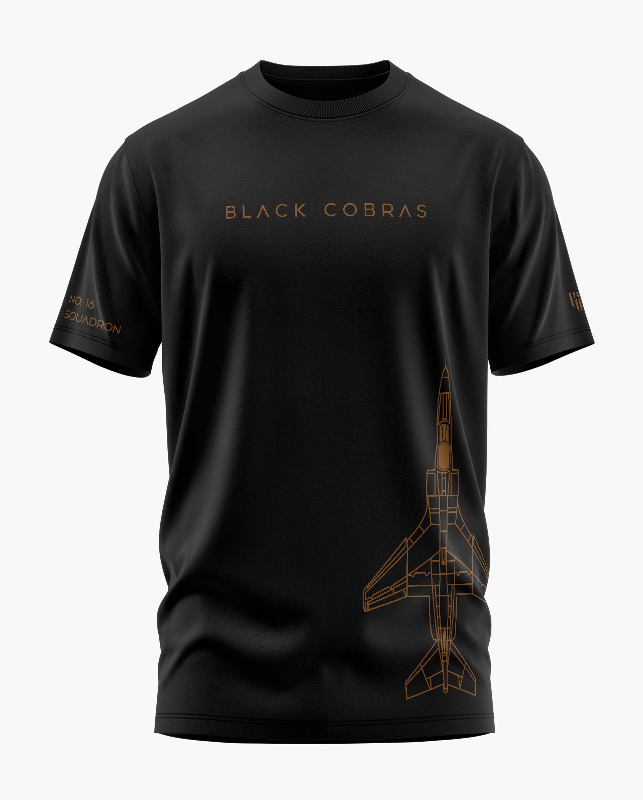 BLACK COBRAS Signature LuxeSoft Cotton T-Shirt