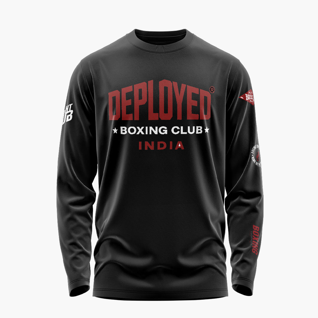 India Combat Legacy Signature Luxesoft Cotton Full Sleeve T-Shirt