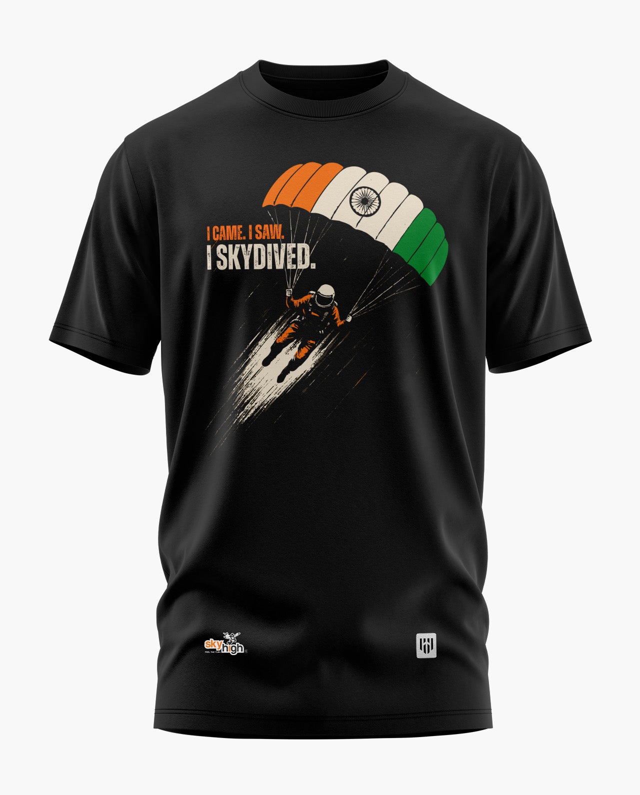 Skydive India Edition Signature Luxesoft Cotton T-Shirt