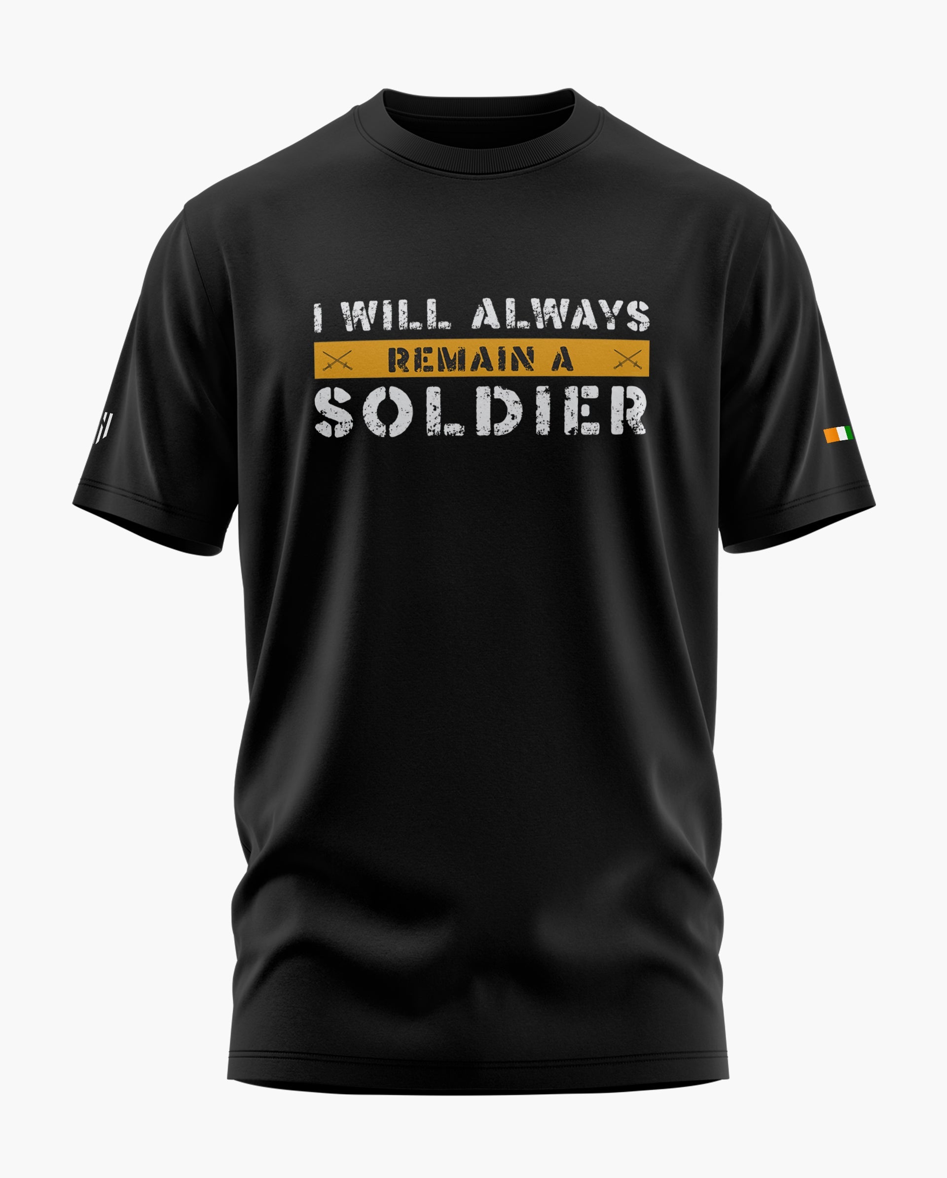 Always Remain a Soldier Signature LuxeSoft Cotton T-Shirt  - CS