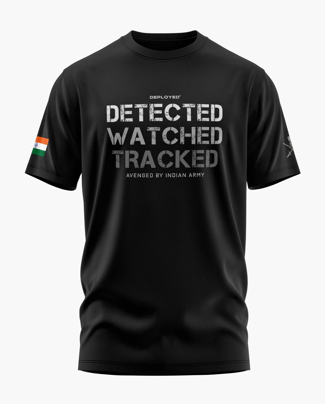 Detected Watched Tracked Signature LuxeSoft Cotton T-Shirt  - CS