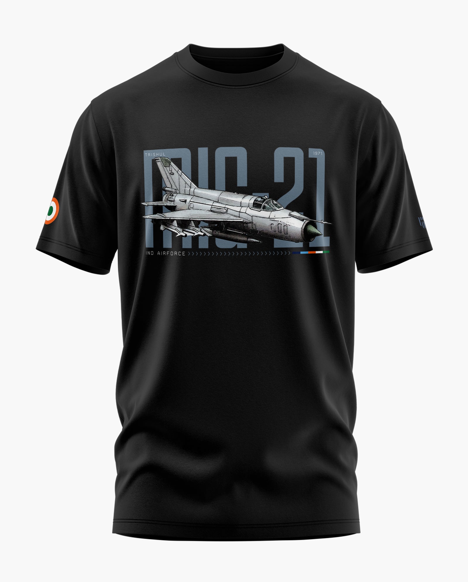 MIG-21 Trishul Signature LuxeSoft Cotton T-Shirt