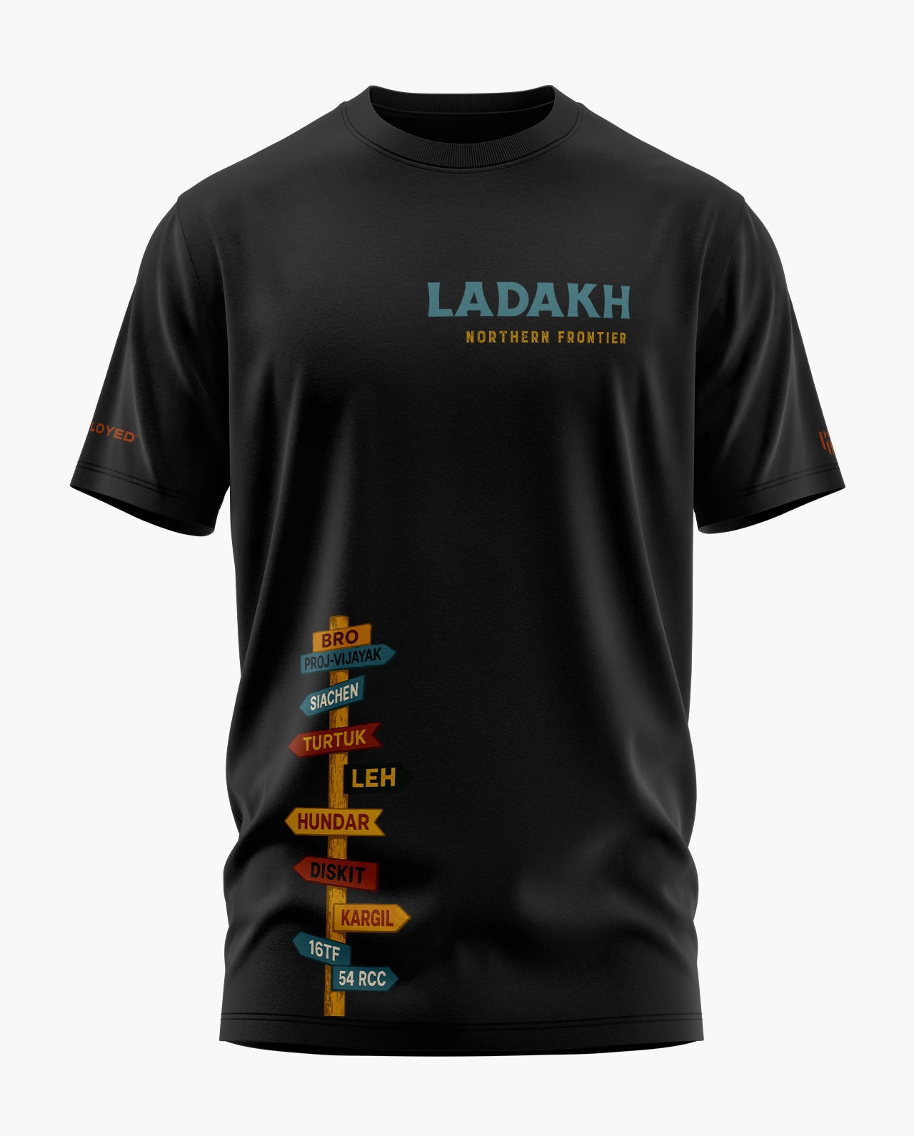 Ladakh Milestones Signature LuxeSoft Cotton T-Shirt