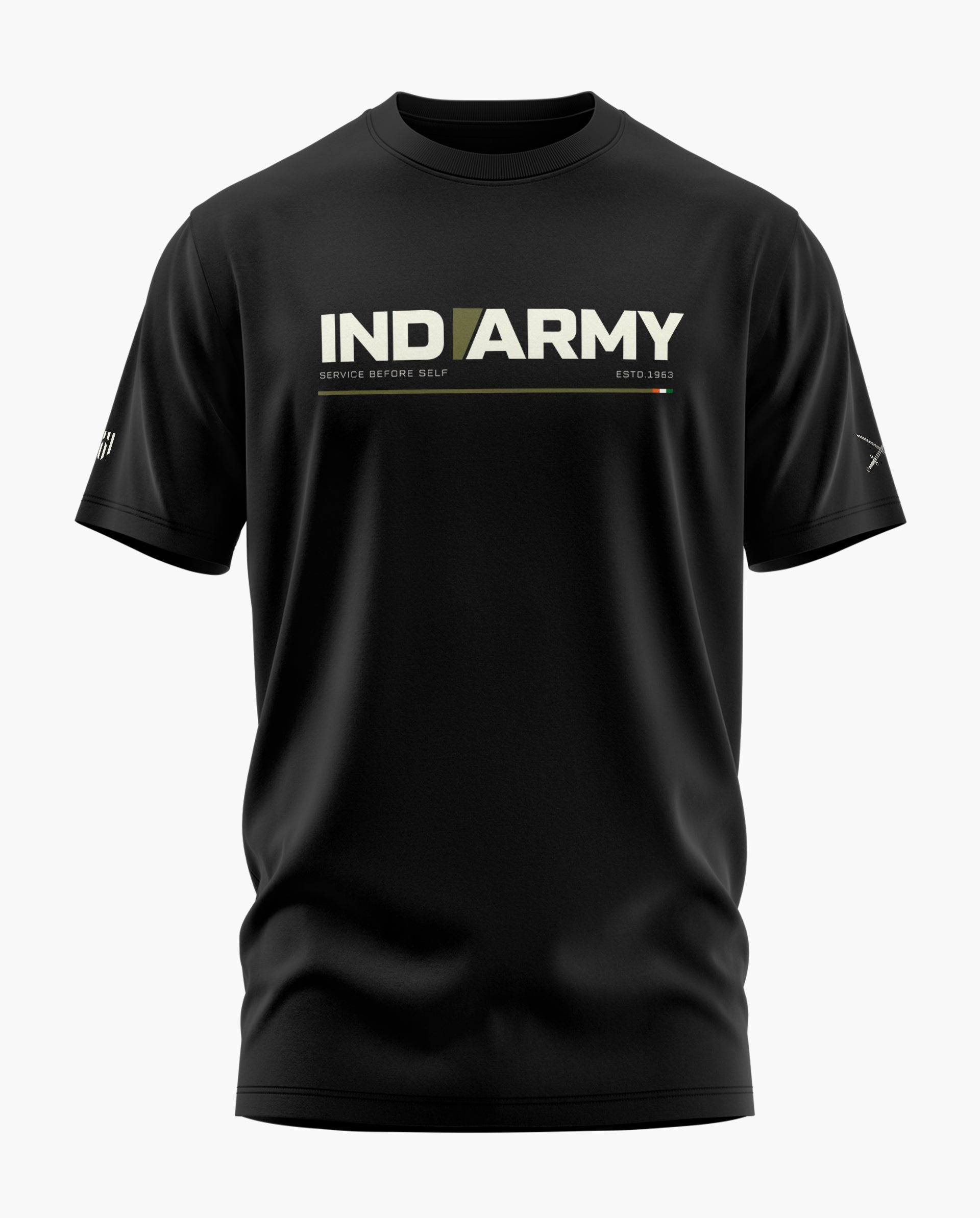 Indian Army Tributo Signature LuxeSoft Cotton T-Shirt  - CS