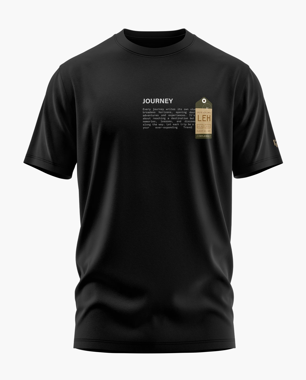 Journey Stamp Signature LuxeSoft Cotton T-Shirt