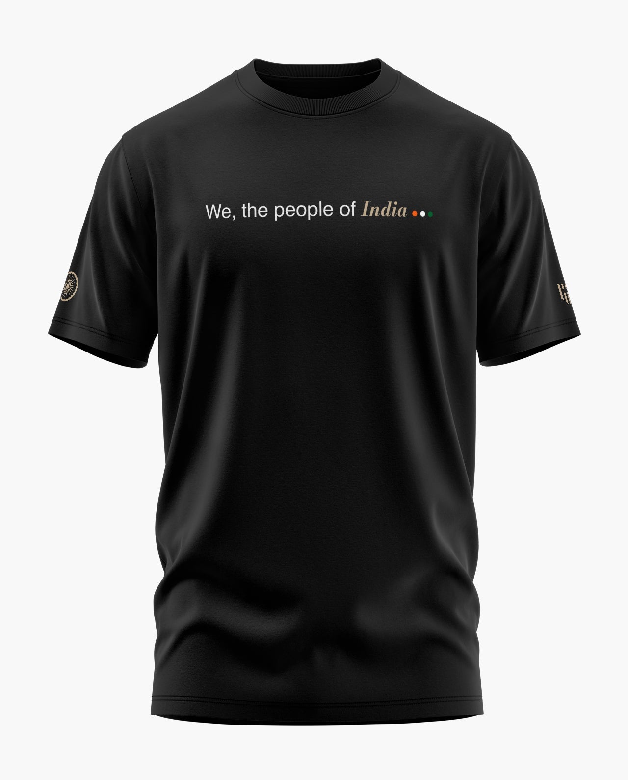 We the people of India Signature LuxeSoft Cotton T-Shirt  - CS