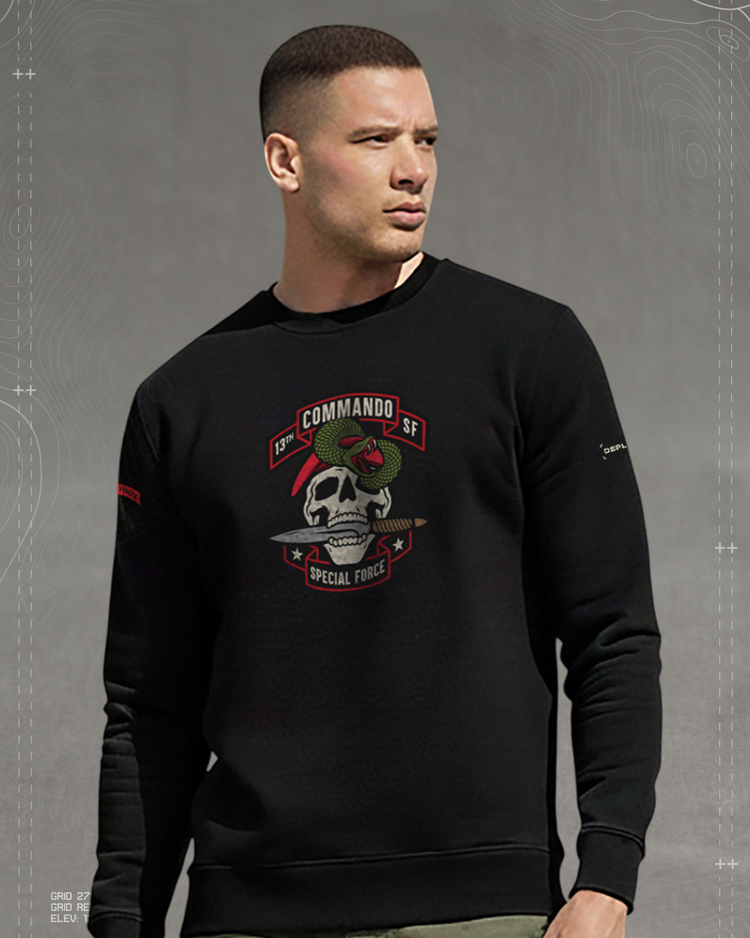 Commando Lightweight Premium Sweatshirt