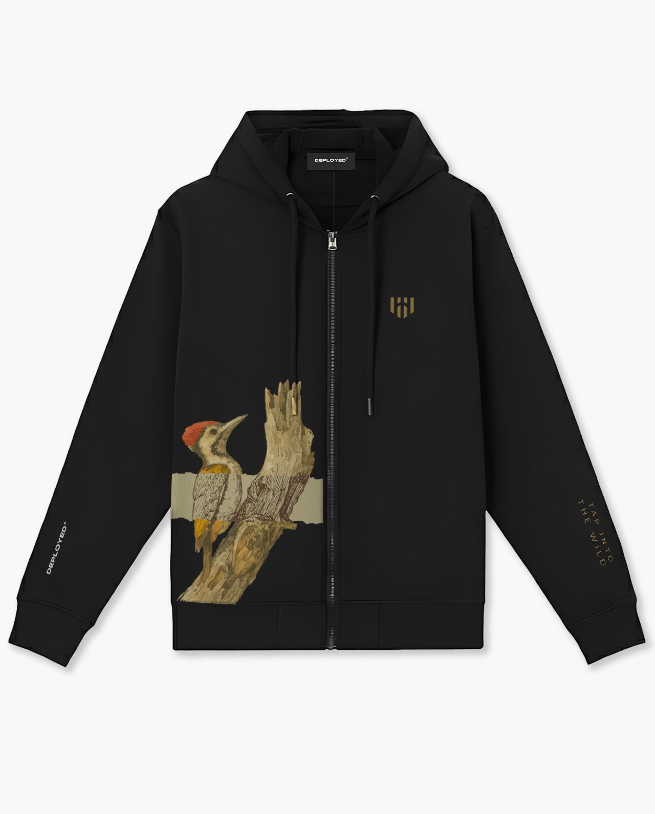 Tap Into The Wild Zipper Hoodie