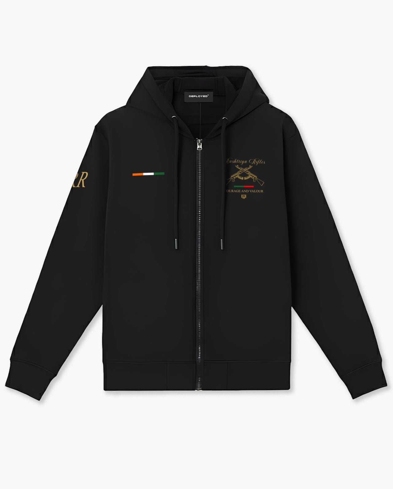 Rashtriya Rifles Zipper Hoodie - CS