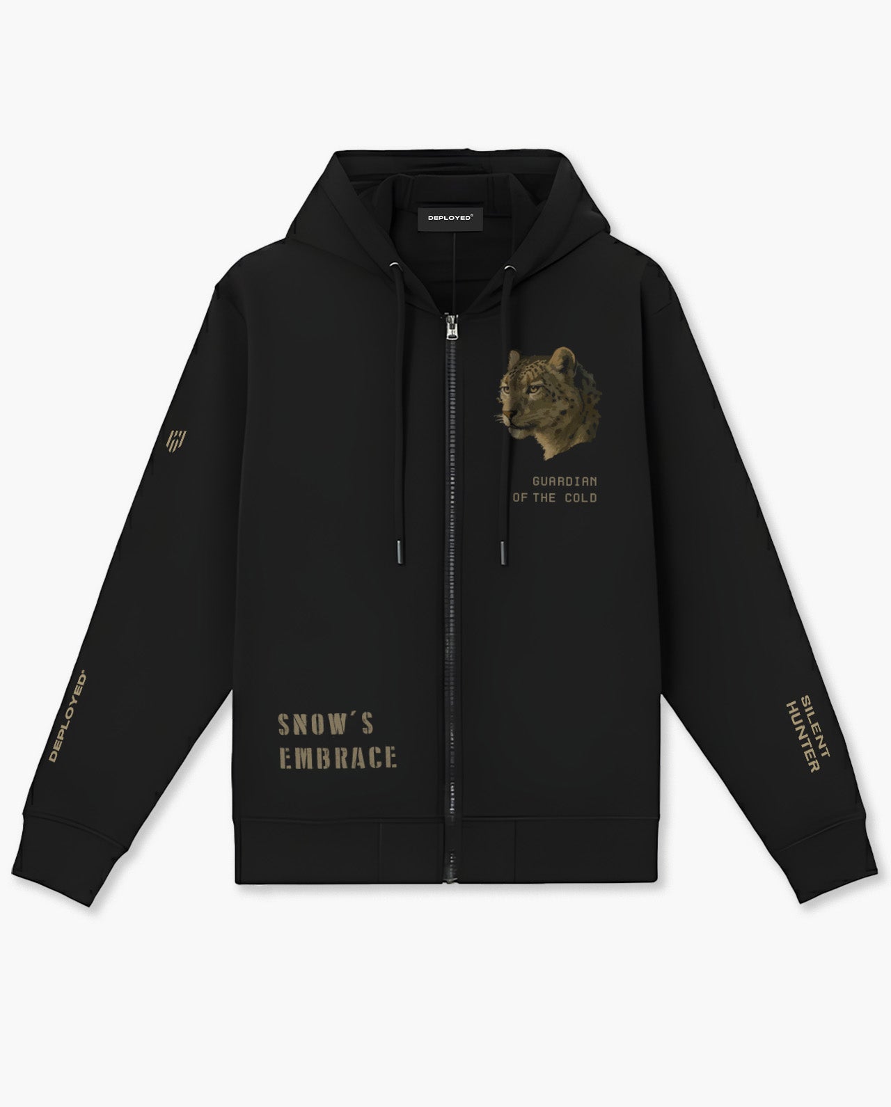Snow's Embrace Zipper Hoodie