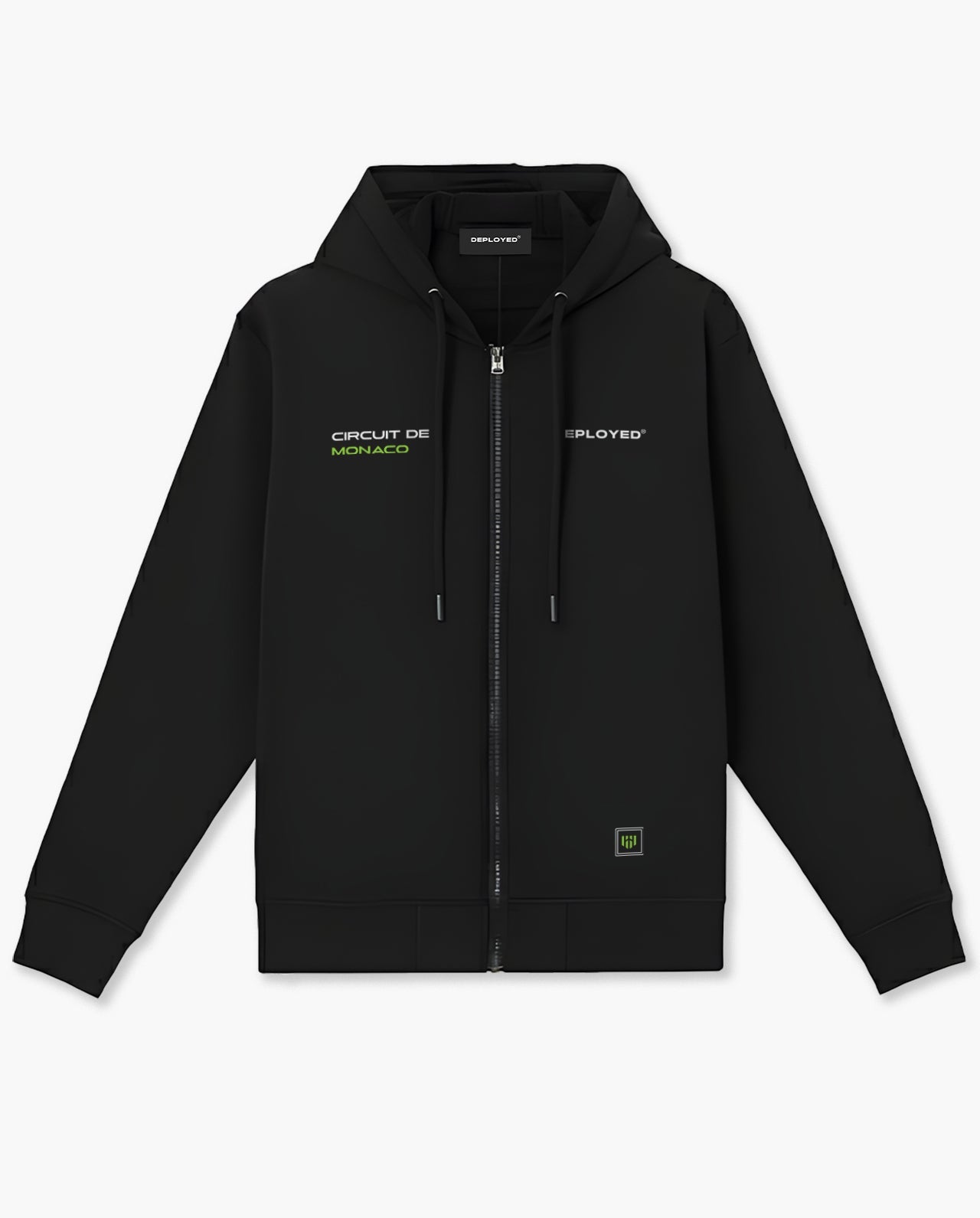 CIRCUIT DE MONACO Zipper Hoodie - CS