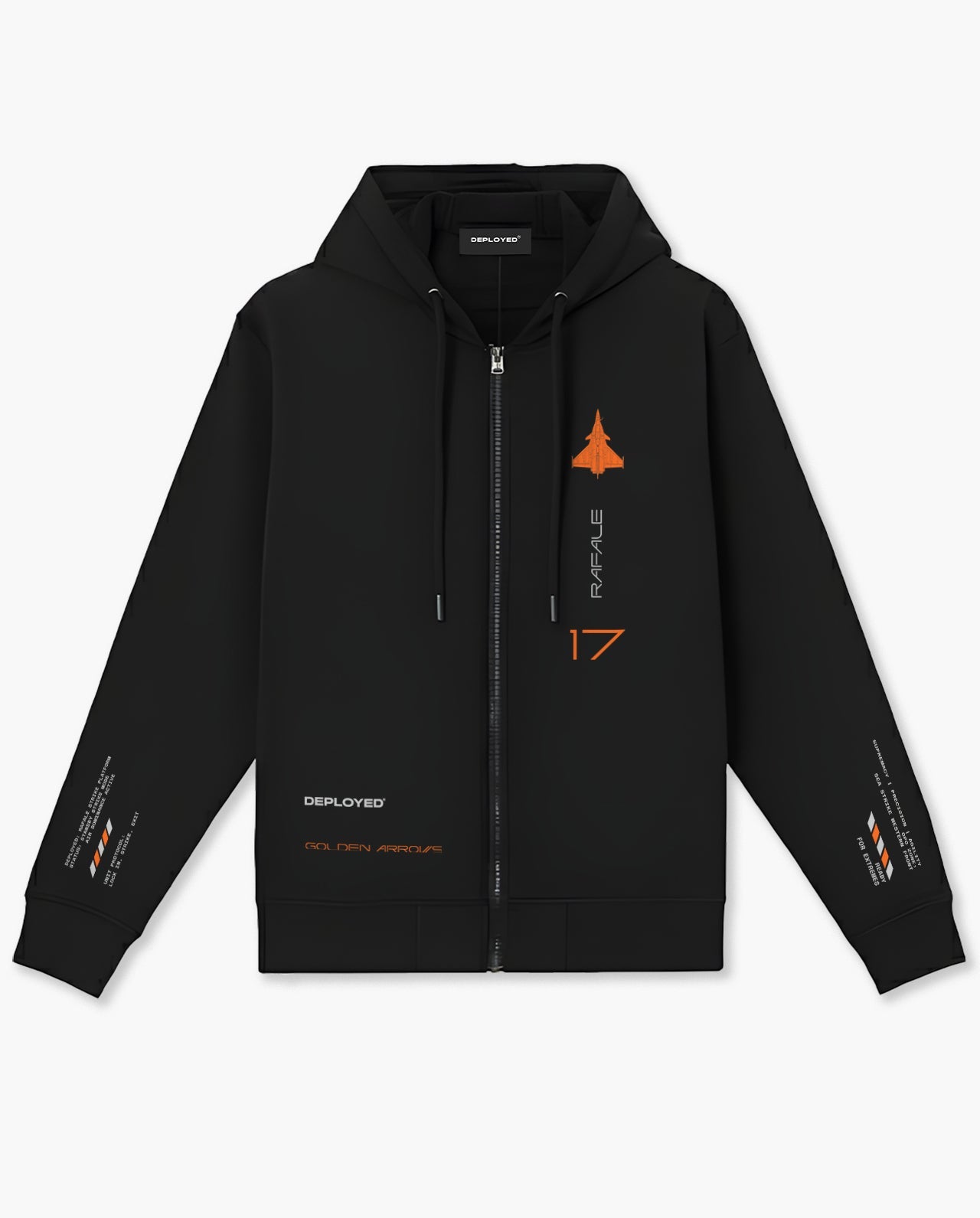 Sqdn 17 Rafale Zipper Hoodie - CS