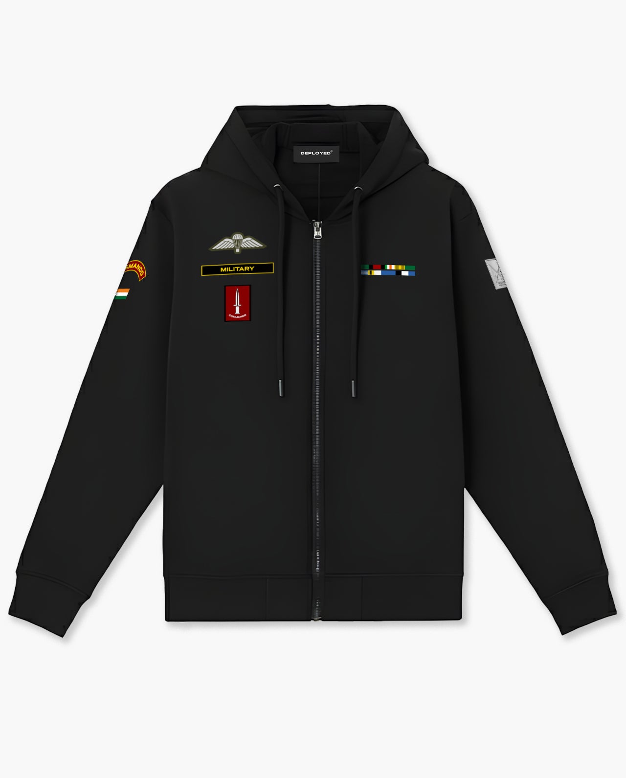 Para Commando Uniform Zipper Hoddie Ecxlusive at Deployed