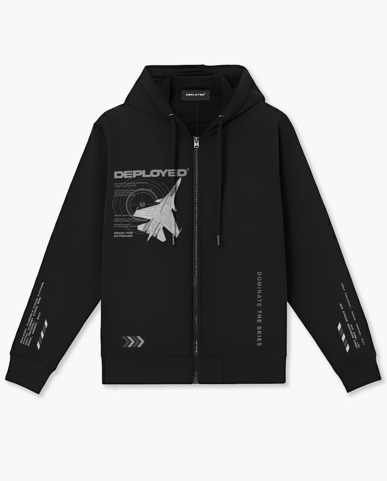 Su-30 Mki High Alt Ops Zipper Hoodie