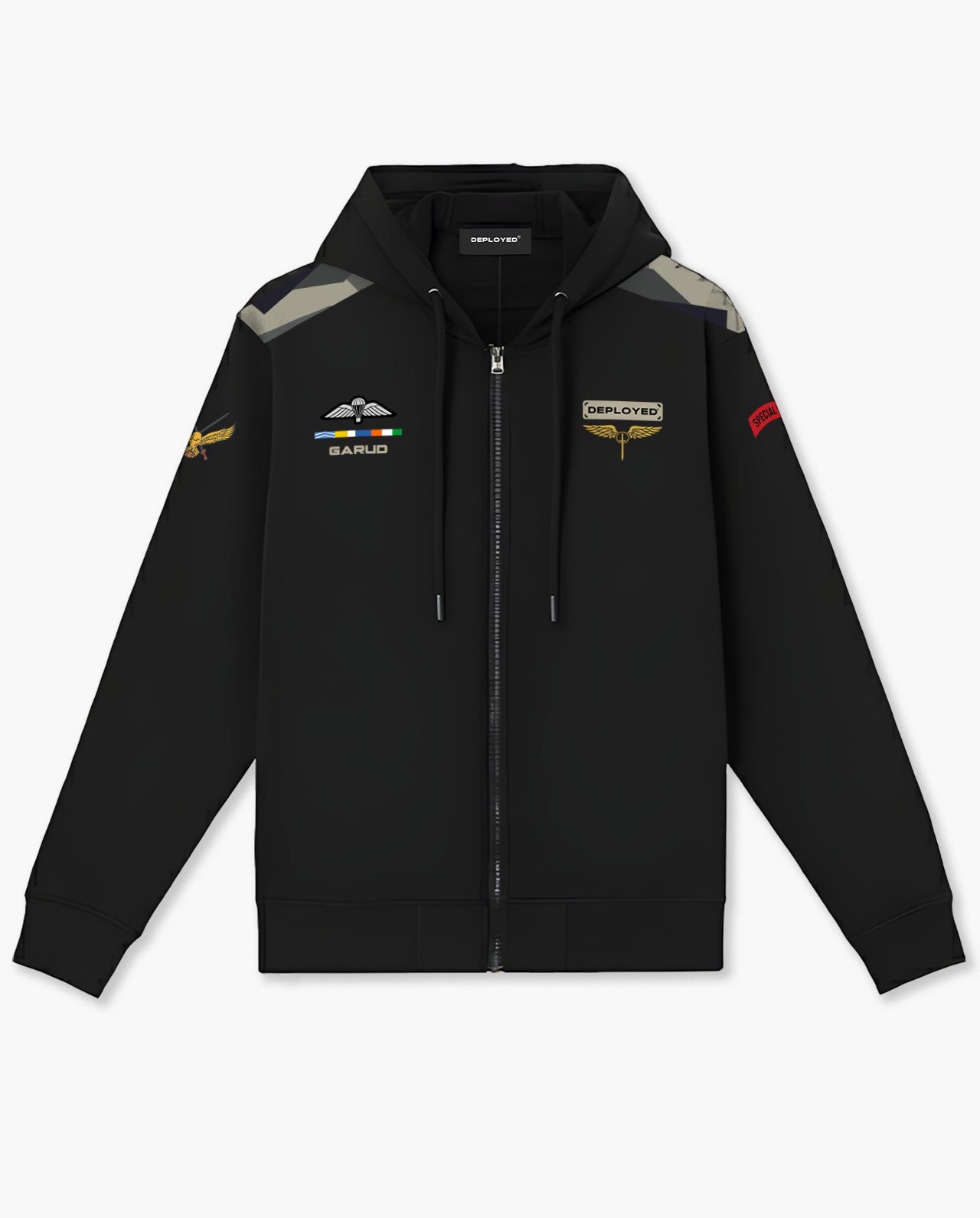 Garud Sf  Zipper Hoodie