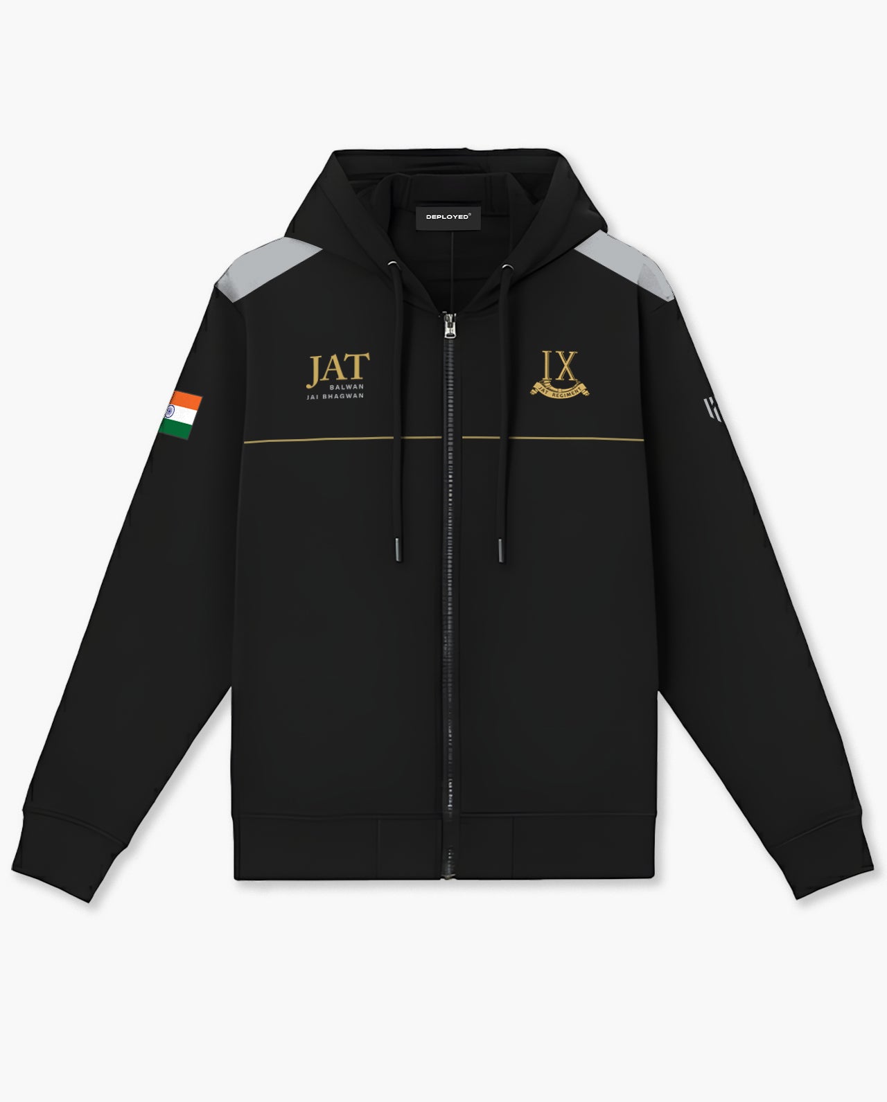 Jat Regiment Zipper Hoddie Ecxlusive at Deployed