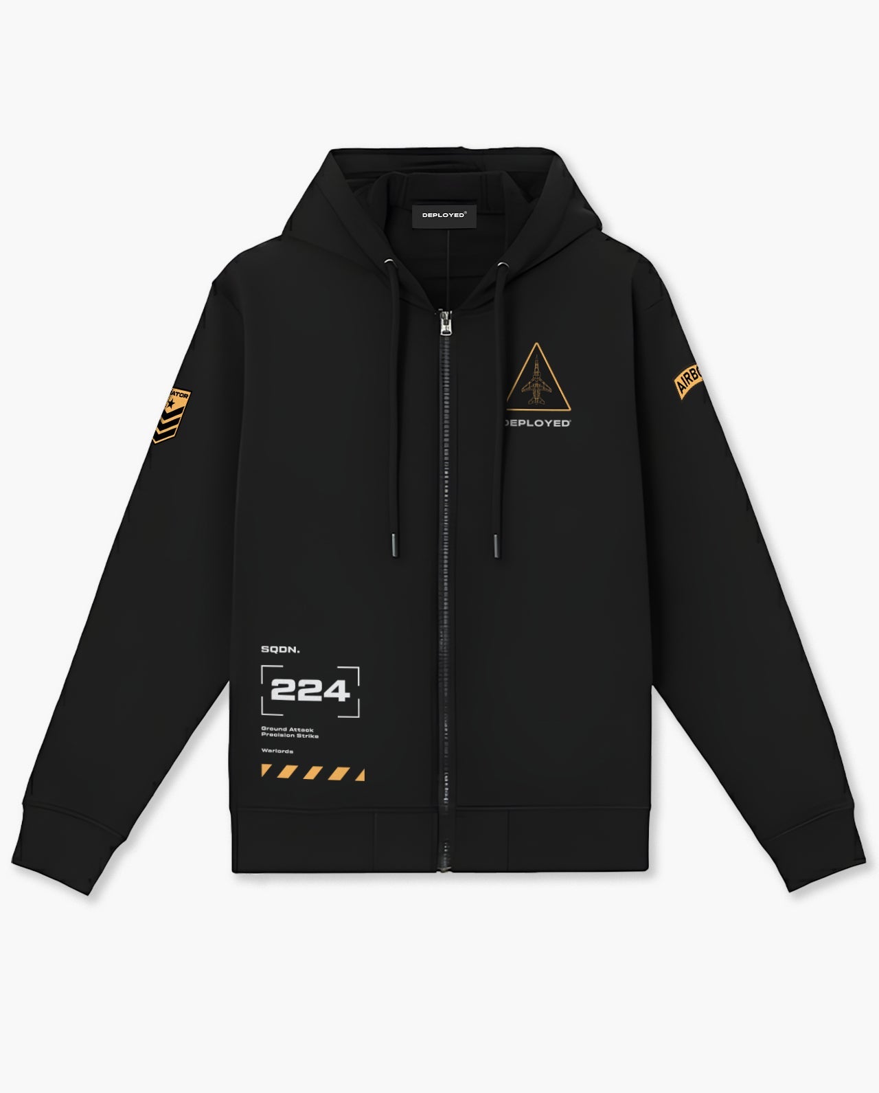 Sqdn 224 Zipper Hoodie - CS