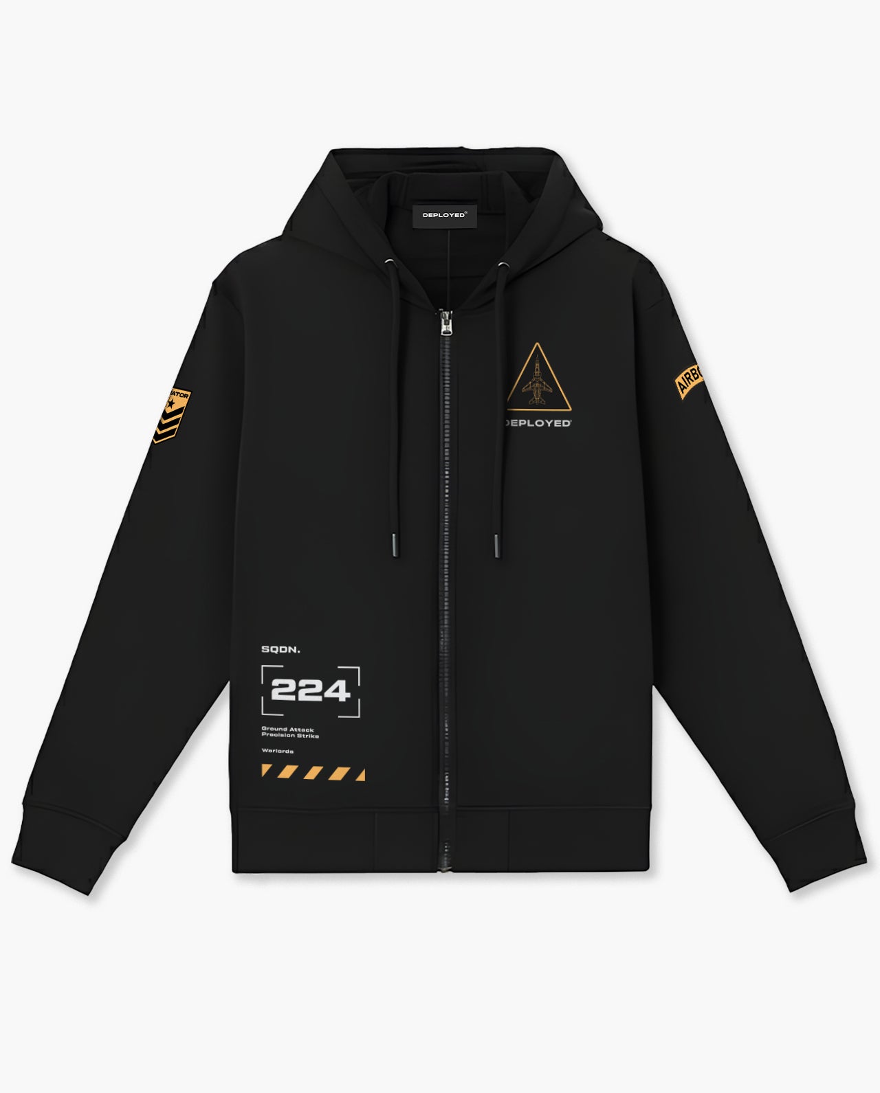 Sqdn 224 Zipper Hoodie