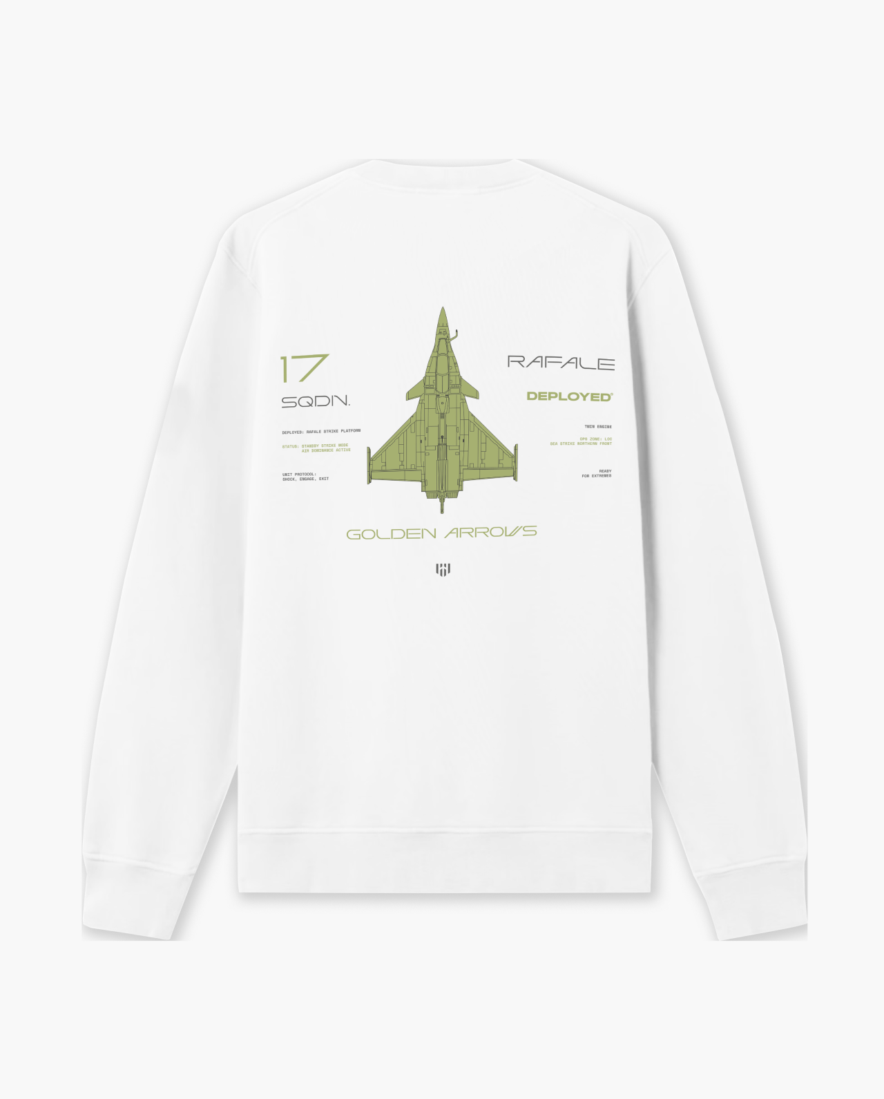 Sqdn.17 Golden Arrows-Rafale Lightweight Premium Sweatshirt