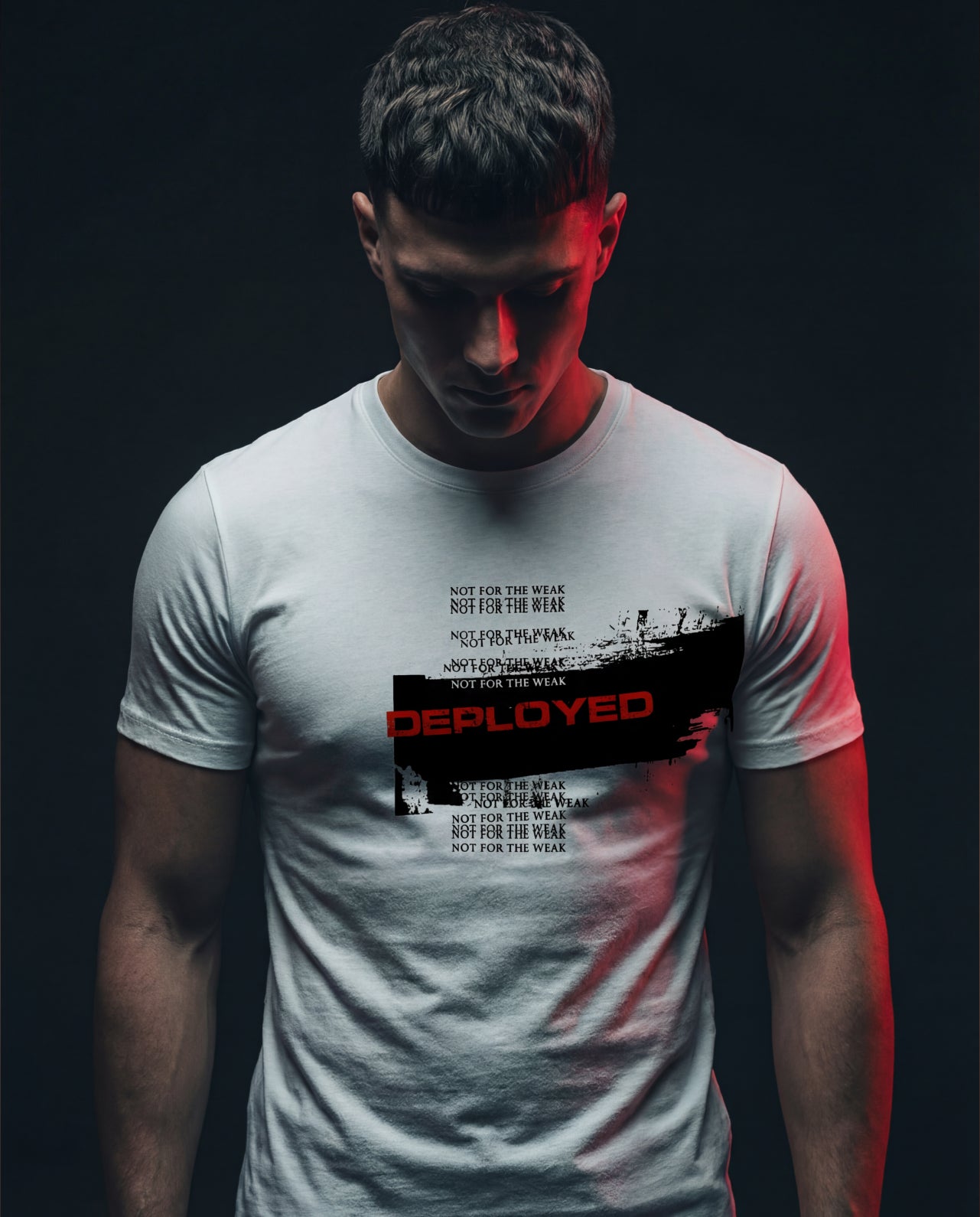 NOT FOR THE WEAK Signature LuxeSoft Cotton T-Shirt