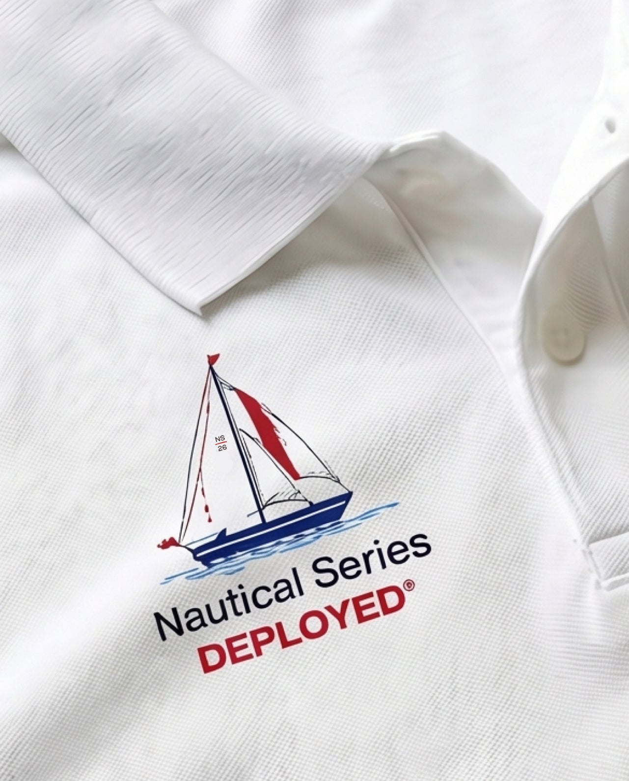 Nautical Blues Polo T-Shirt