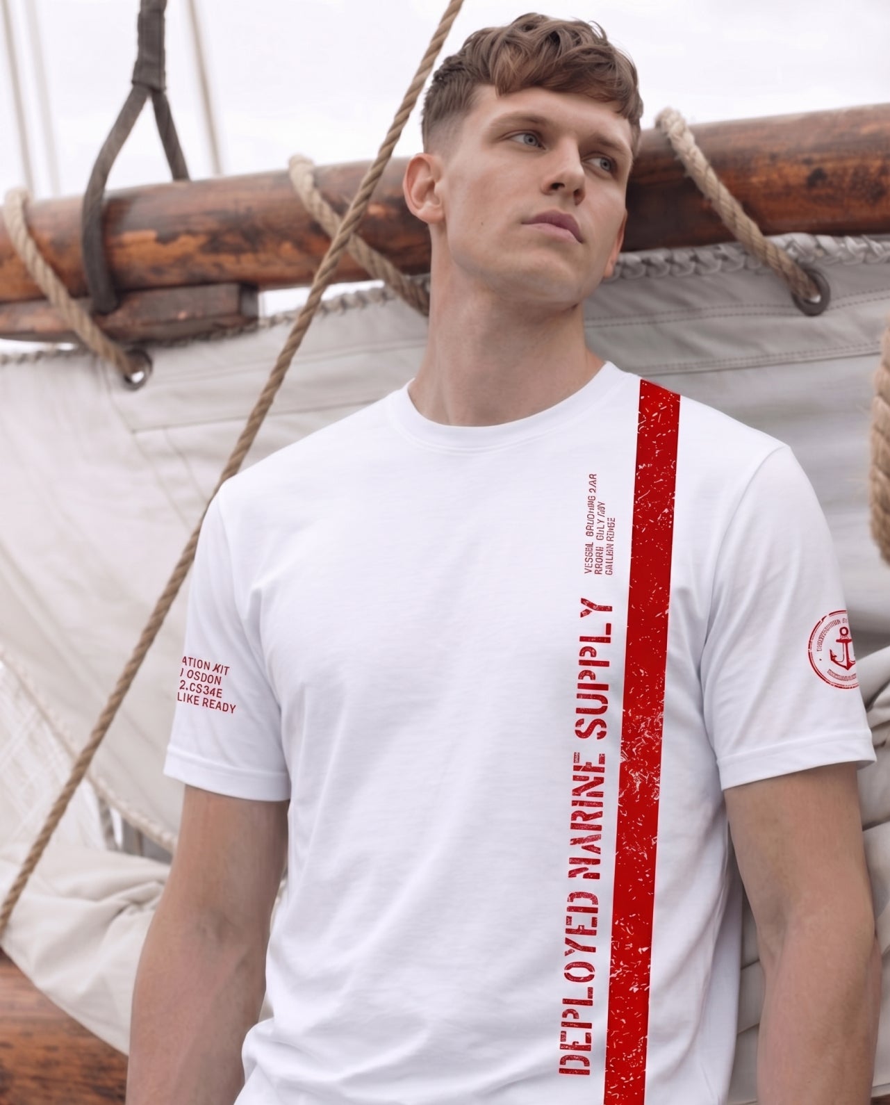 Marine Gear Signature LuxeSoft Cotton T-Shirt