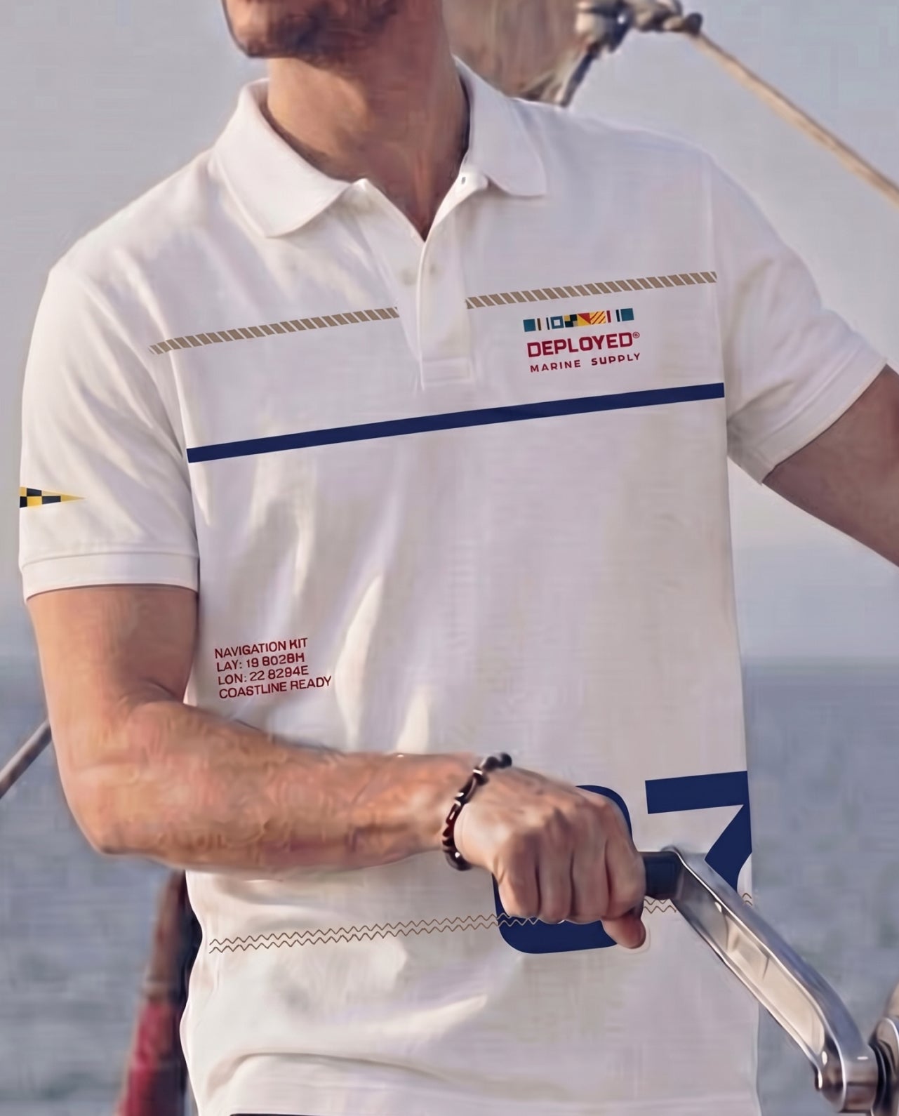 Marine 07 Signature LuxeSoft Cotton T-Shirt