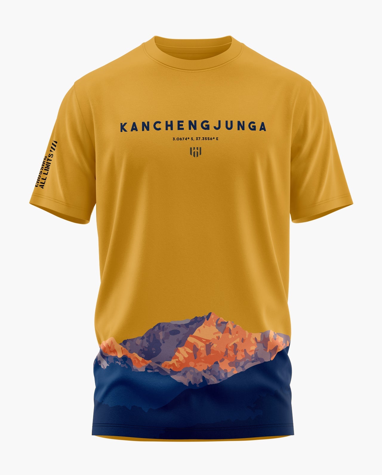 KANCHENGJUNGHA GOLDEN RISE Signature LuxeSoft Cotton T-Shirt  - CS