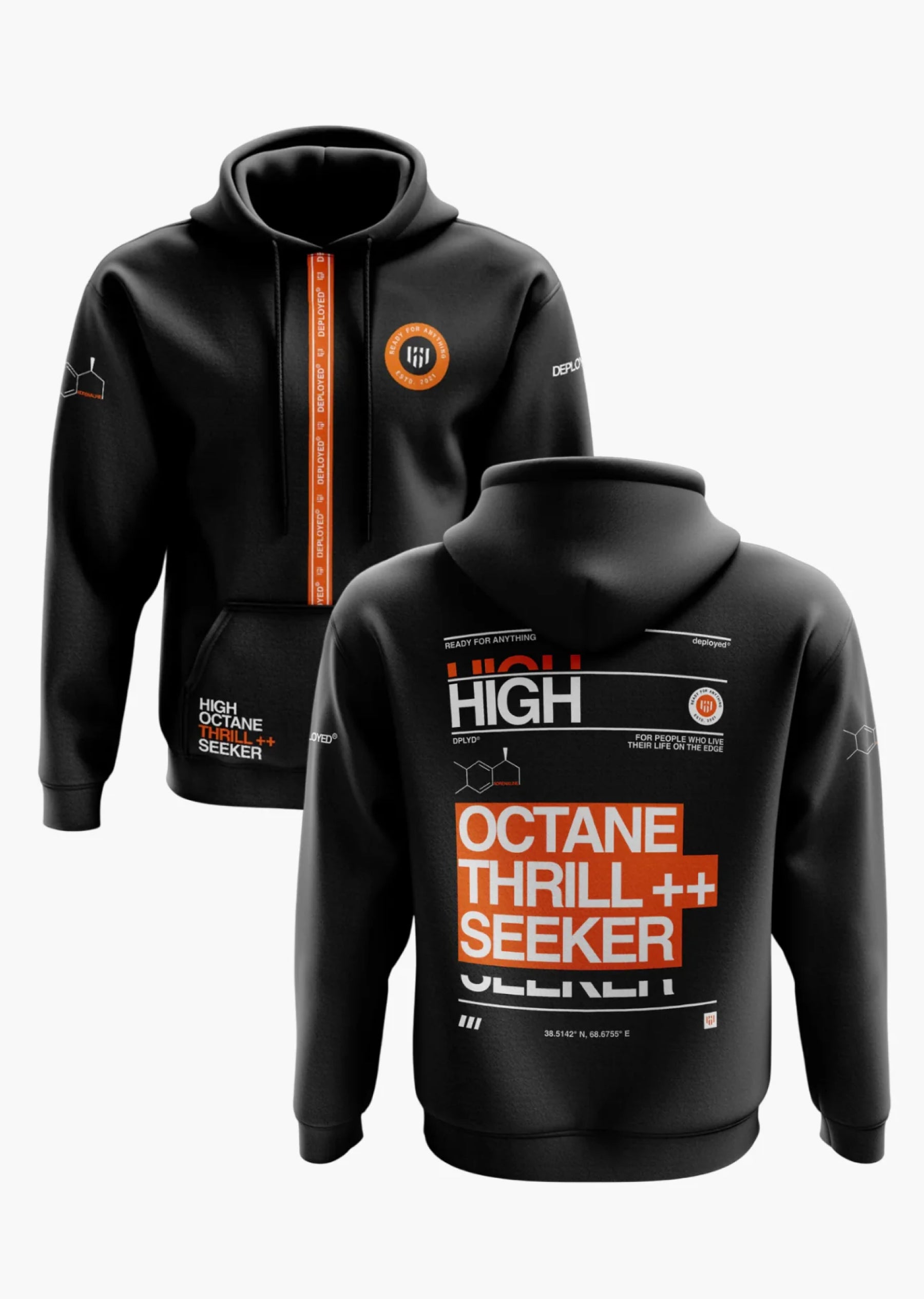 HIGH OCTANE THRILL SEEKER Hoodie