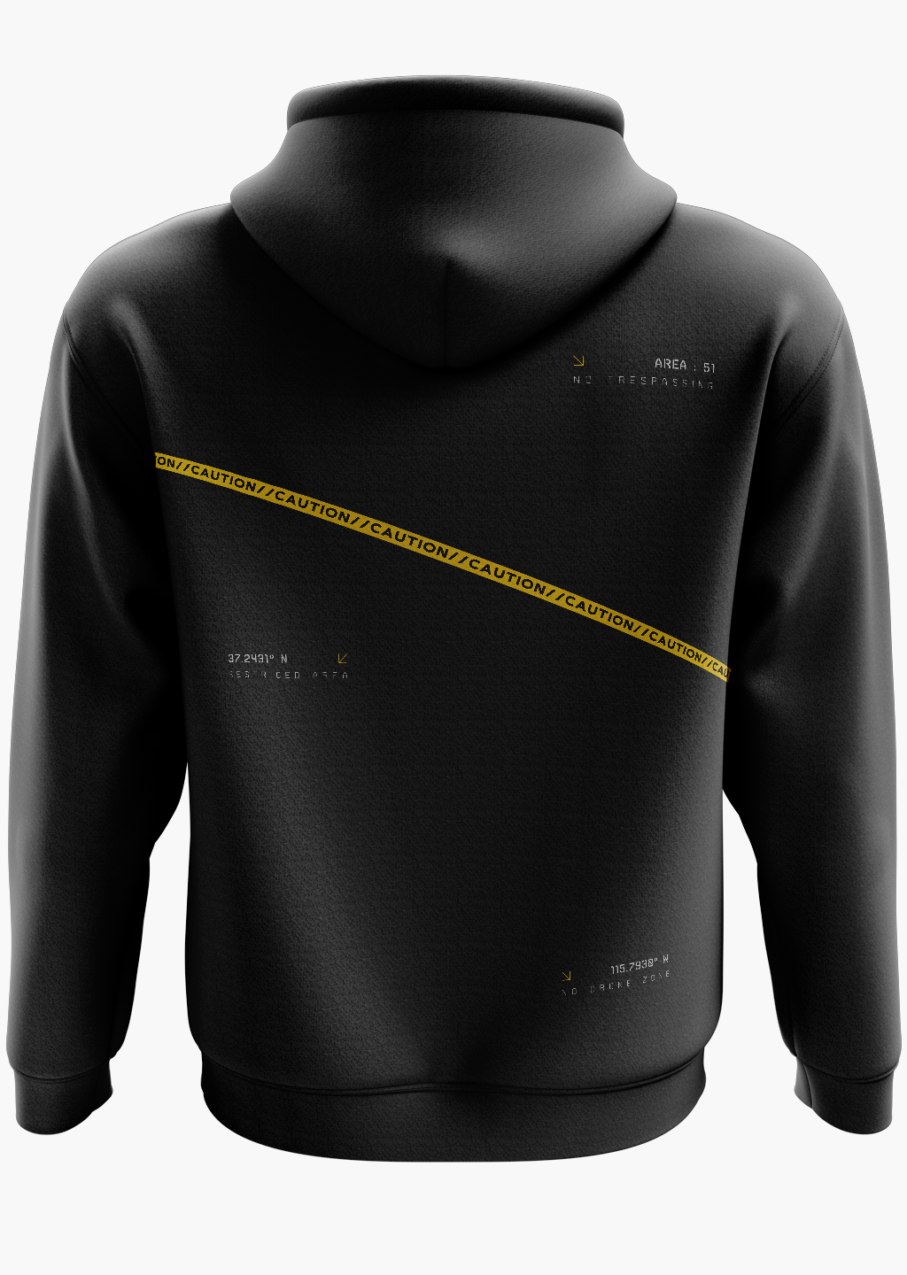 Caution Line Hoodie
