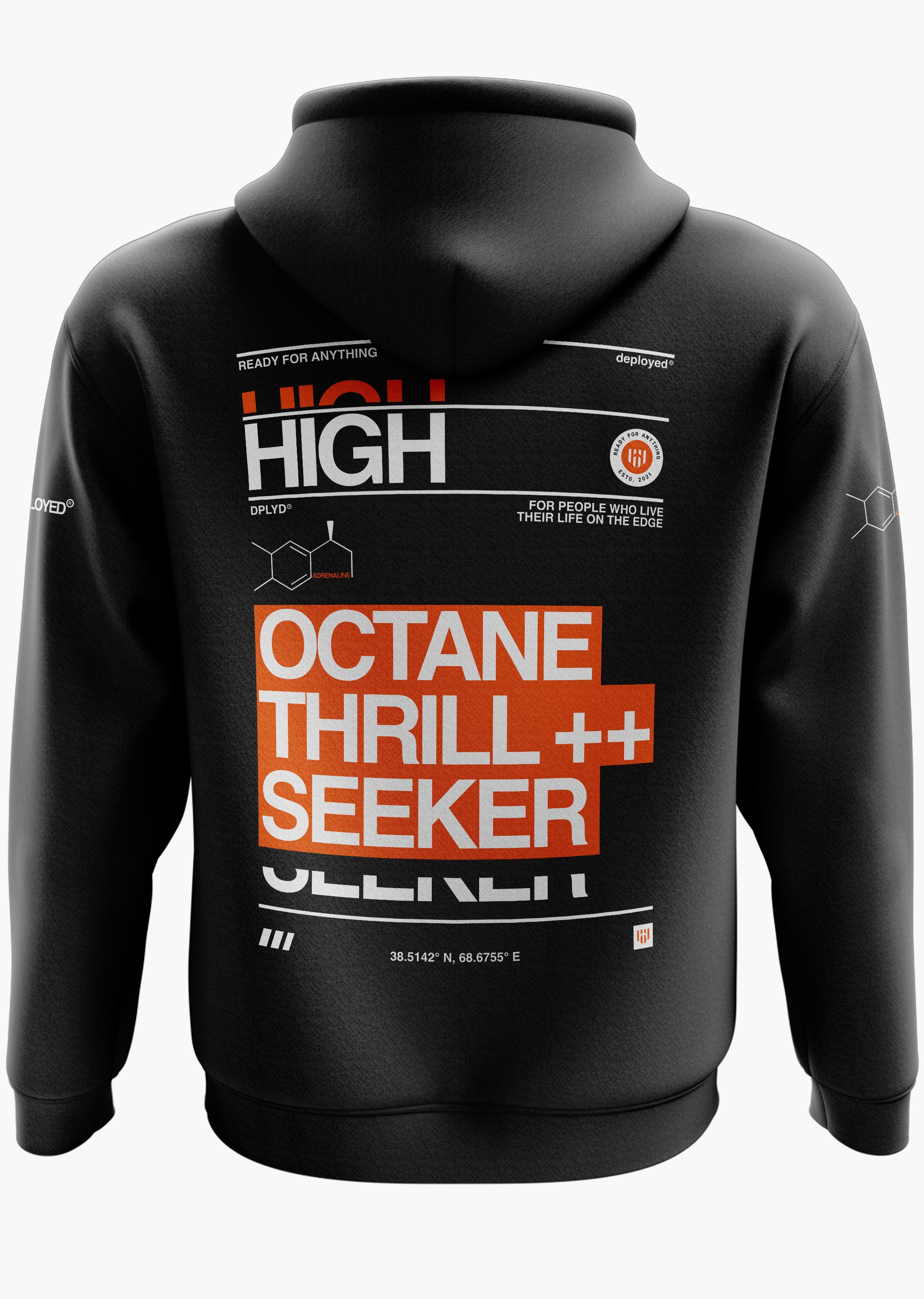 HIGH OCTANE THRILL SEEKER Hoodie