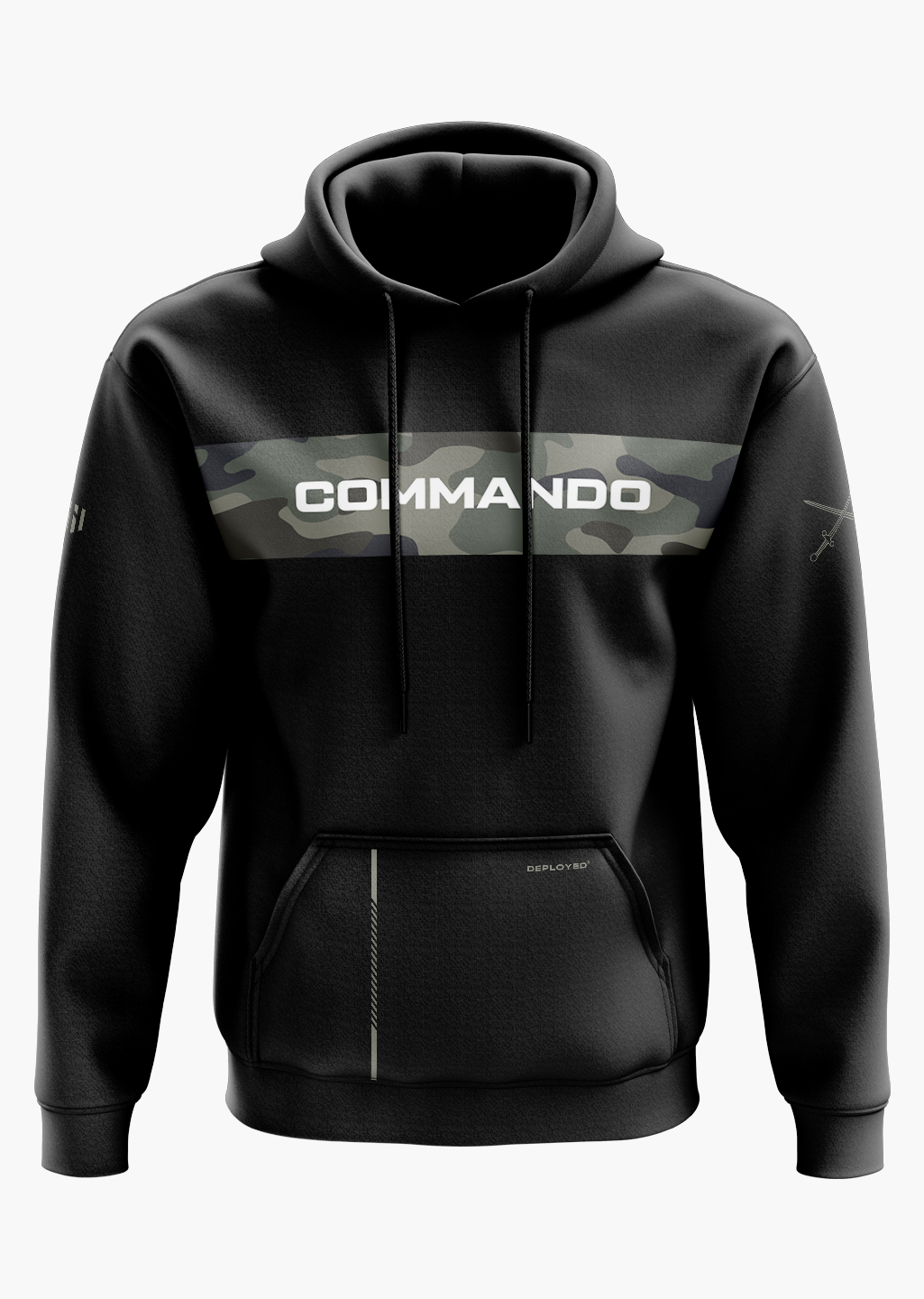 Commando Camo Hoodie - CS