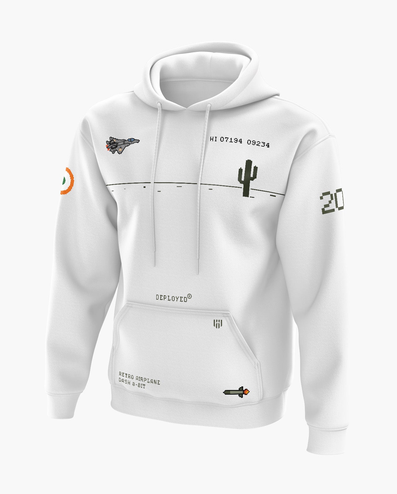 Retro Airplane Dash Hoodie