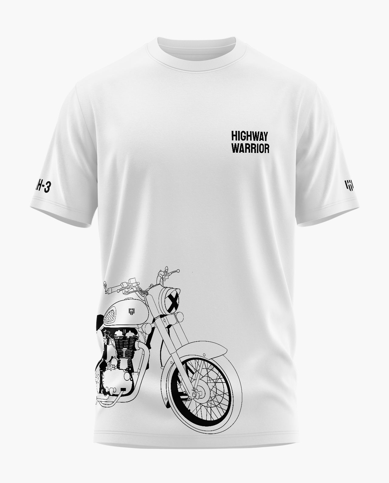HIGHWAY WARRIOR Signature LuxeSoft Cotton T-Shirt