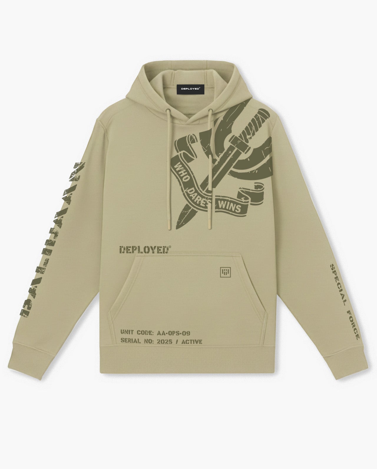 Who Dares Wins Snow Soft Premium Hoodie