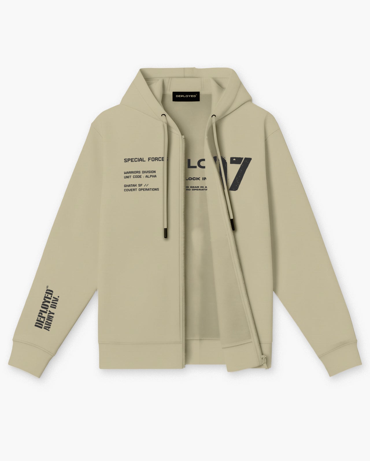 Deployed 07 Sf Zipper Hoodie