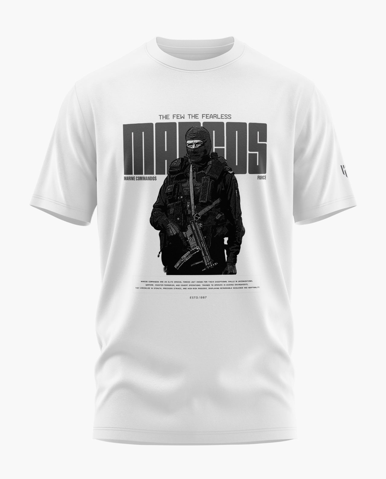 MARCOS GRAPHIC Signature LuxeSoft Cotton T-Shirt