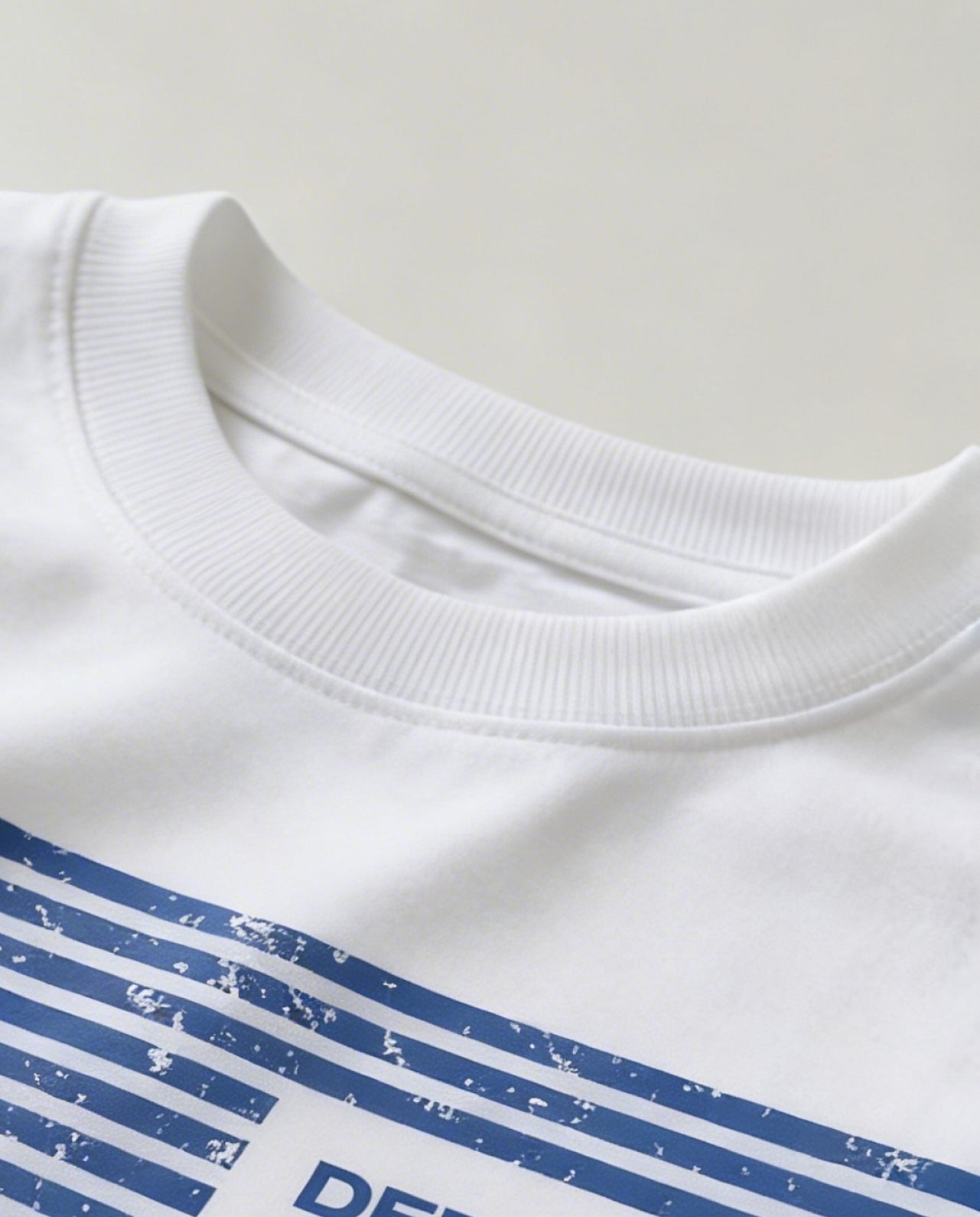 Deployed Nautical Stripes Signature LuxeSoft Cotton T-Shirt